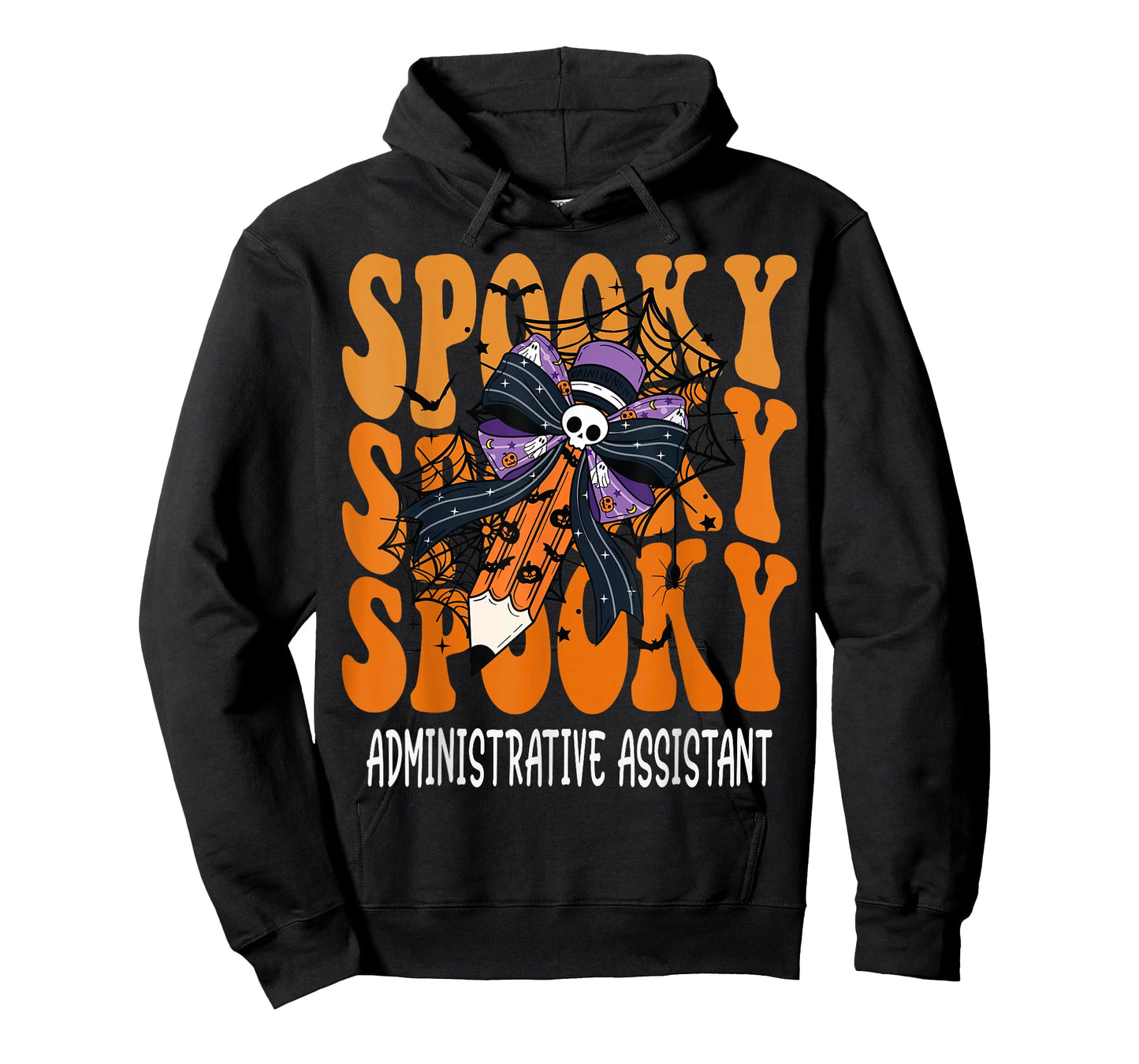 Spooky Administrative Assistant Halloween School T-Shirt