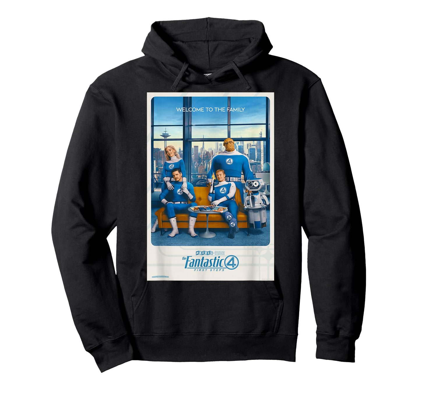 Marvel The Fantastic Four: First Steps Welcome to The Family T-Shirt