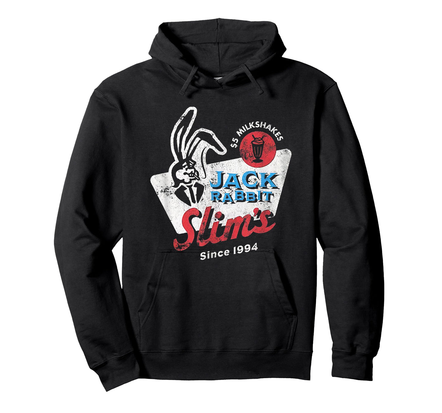 Rabbit Jack Slim's Pulp Milkshake Restaurant Retro Vintage T-Shirt