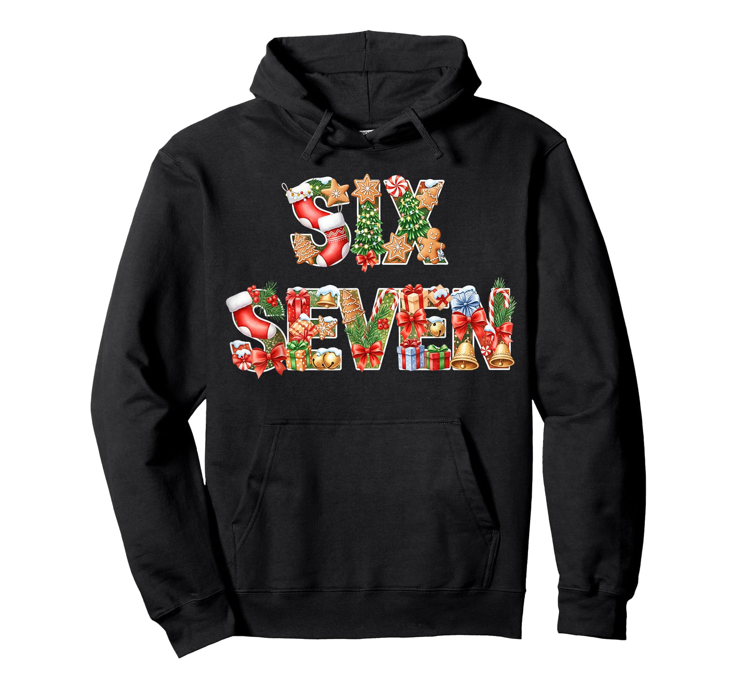 Six Seven Christmas Meme 67 Funny Holiday Men Women Kid Boys T-Shirt