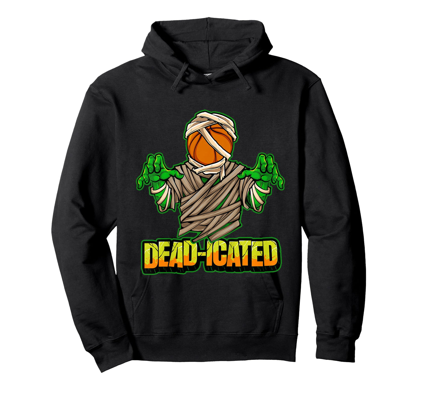 Kids Basketball Zombie Scary Halloween Basketball T-Shirt