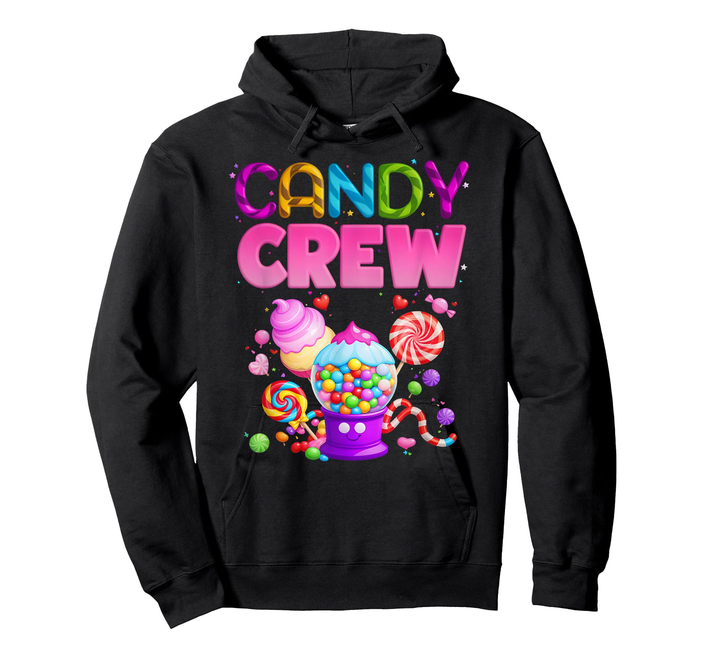 Candy Crew Fun Sweet Treats Colorful Kids Sweetie T-Shirt