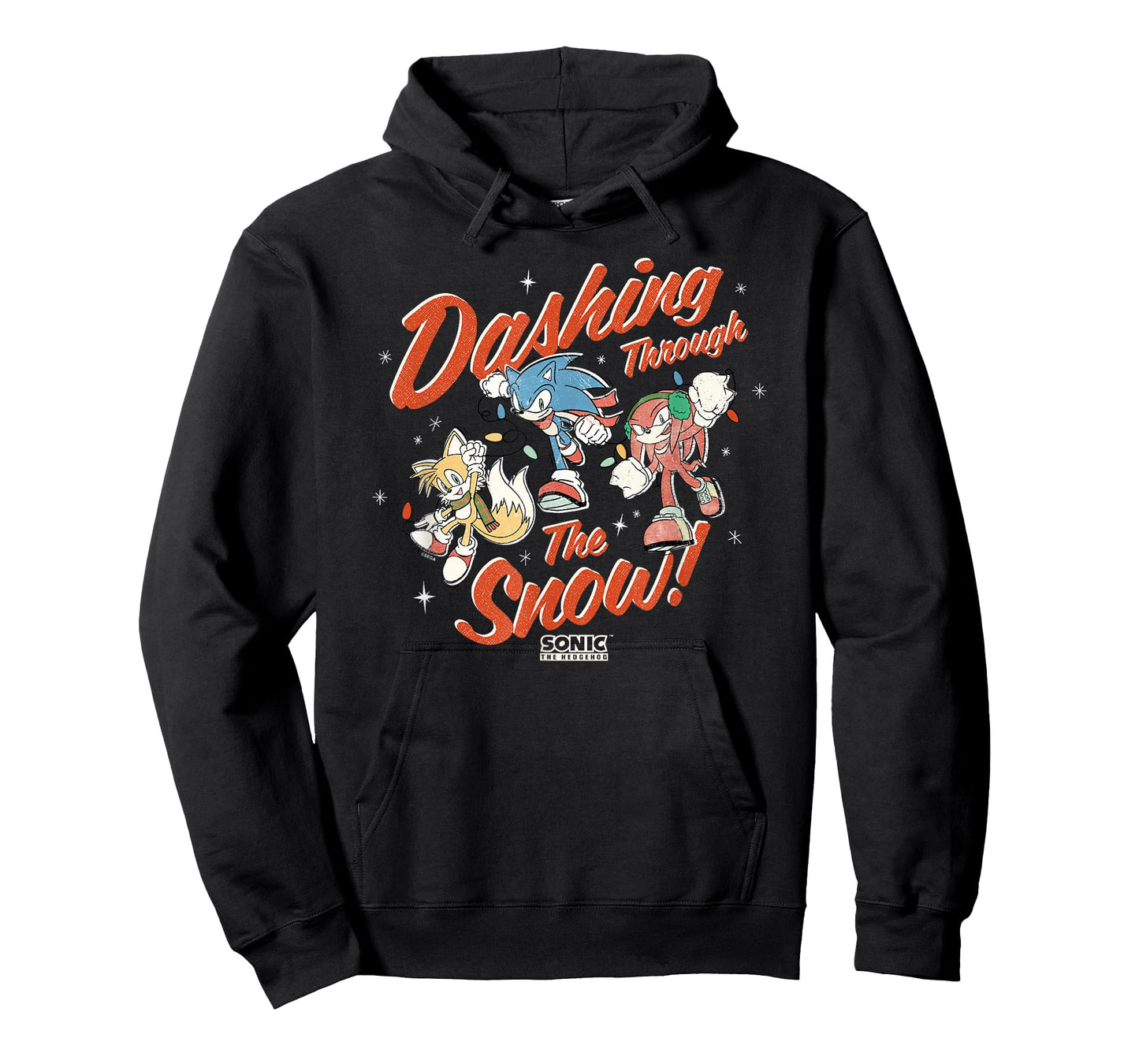 Sonic The Hedgehog Christmas Dashing Through The Snow! T-Shirt