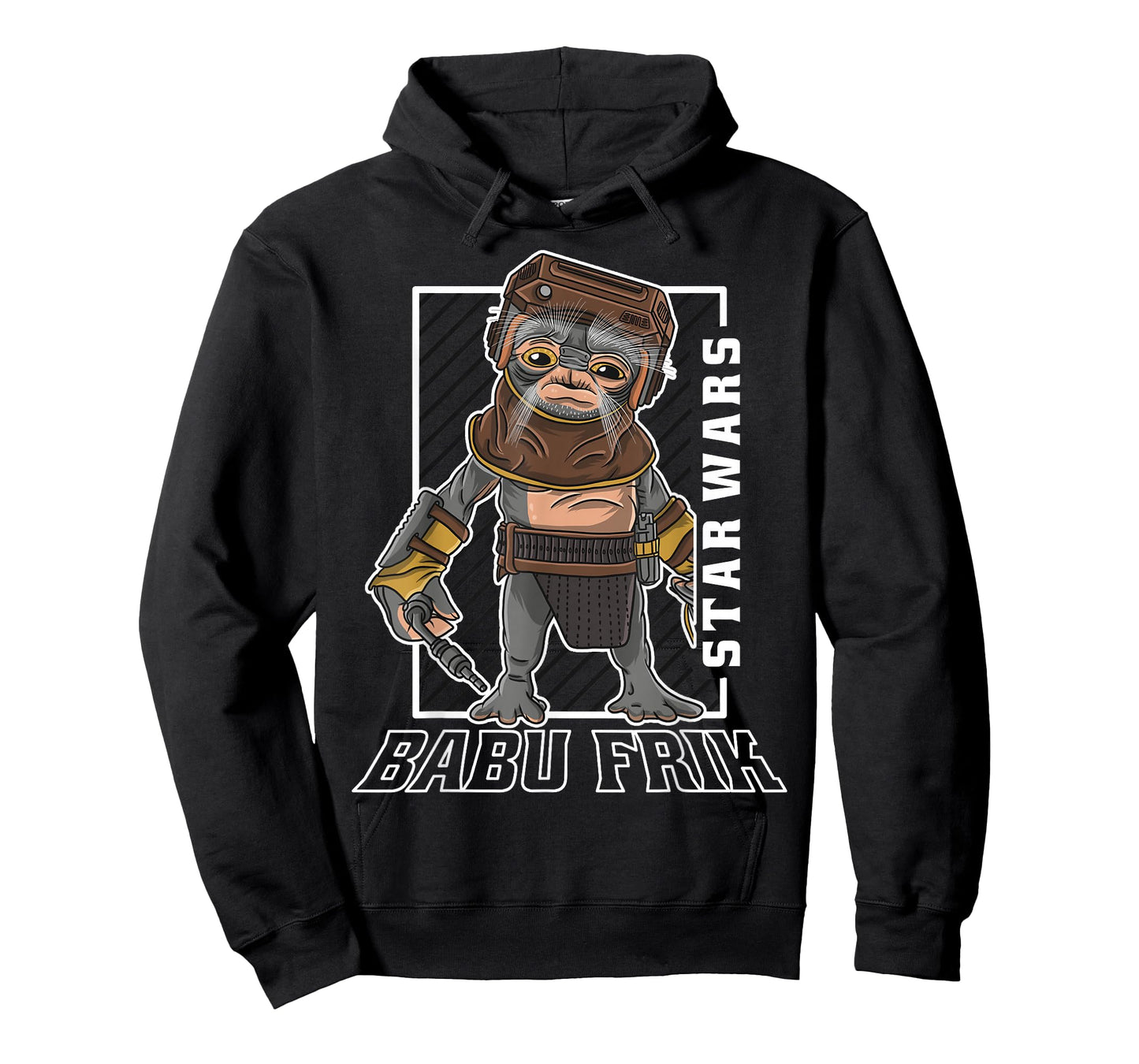 Star Wars The Rise Of Skywalker Babu Frik Portrait T-Shirt