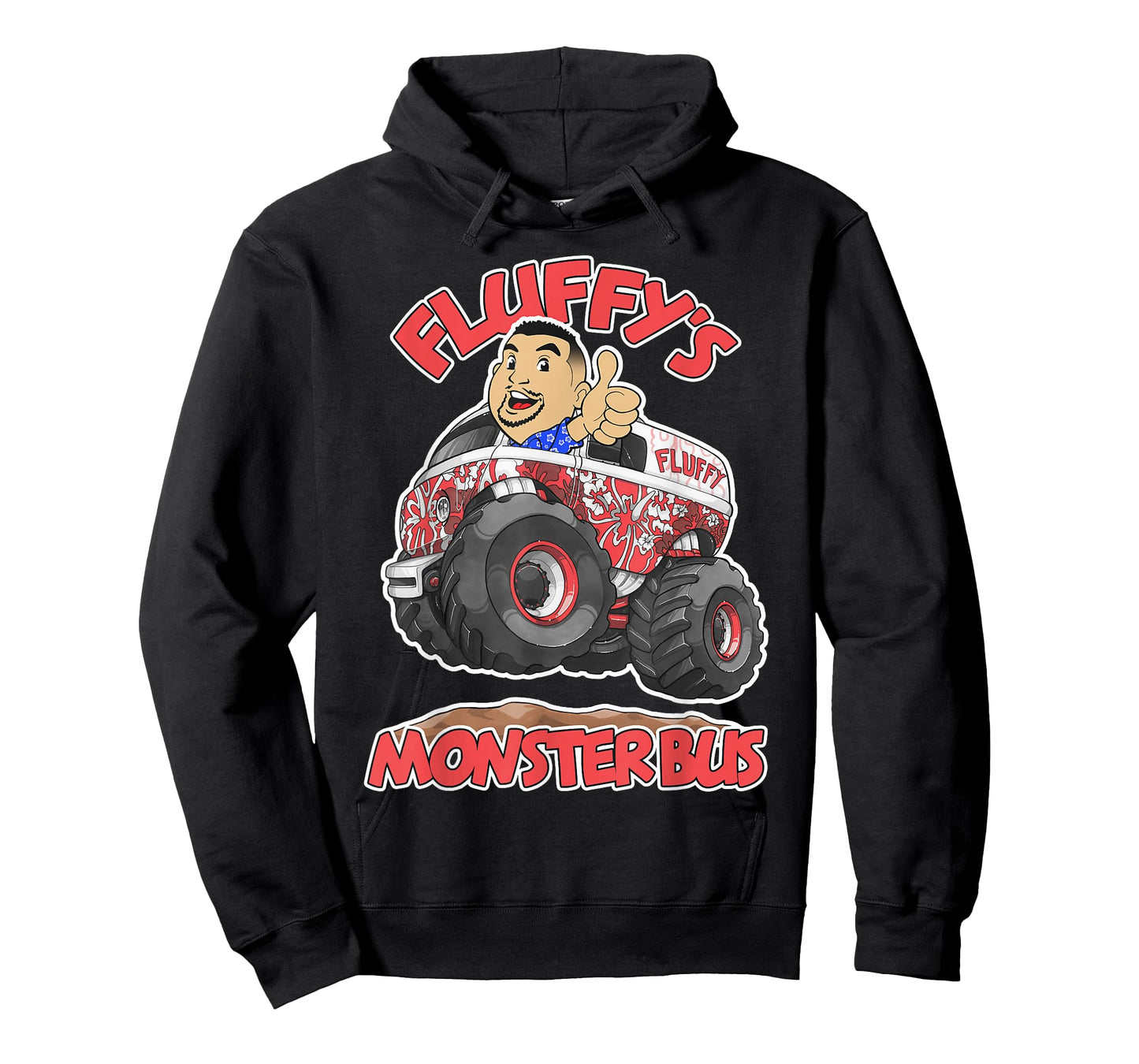 Gabriel Iglesias - Fluffy Monster Truck Getting Air Tee T-Shirt