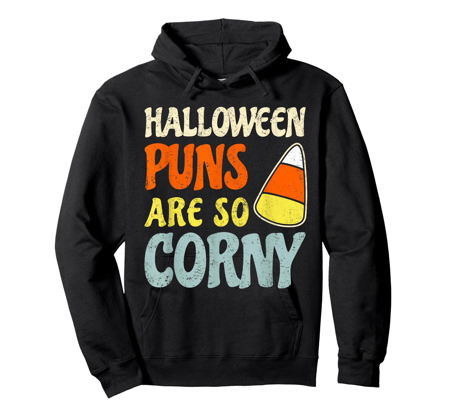 Halloween Puns Are So Corny Lazy Candy Corn Costume T-Shirt