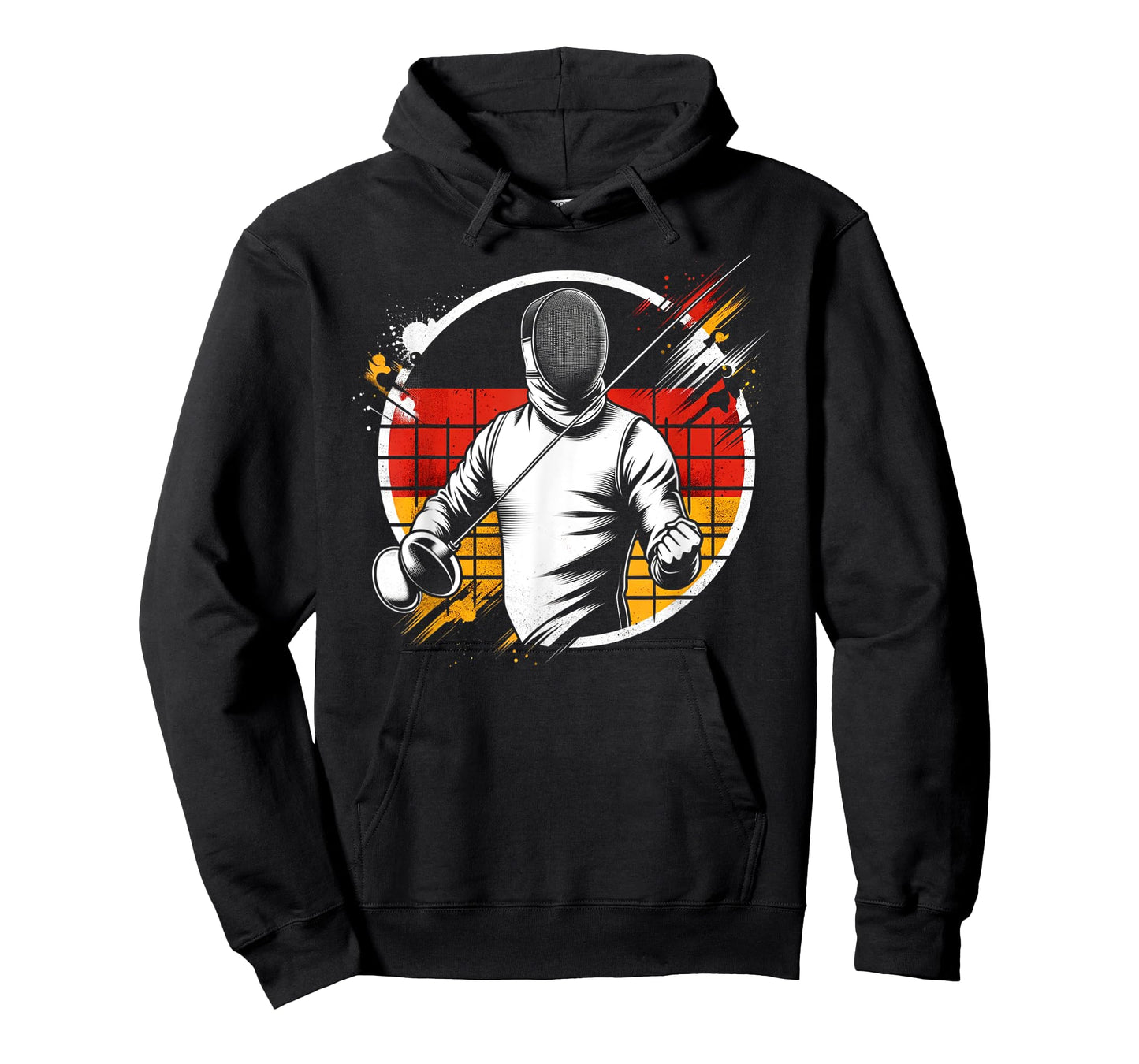 Fencing German Boys Flag Fencer Germany T-Shirt