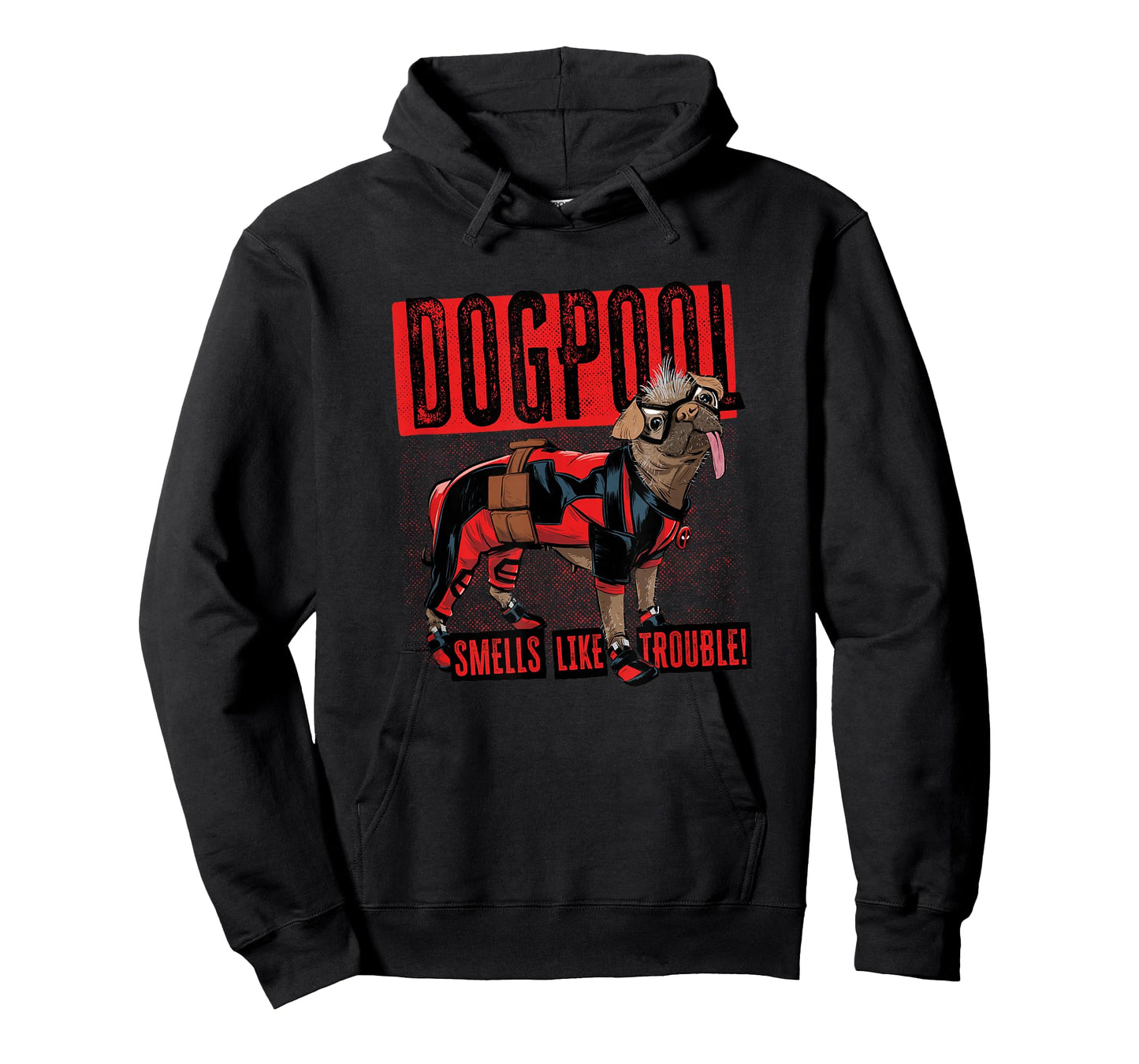 Marvel Studios Deadpool & Wolverine Dogpool Smells Trouble T-Shirt