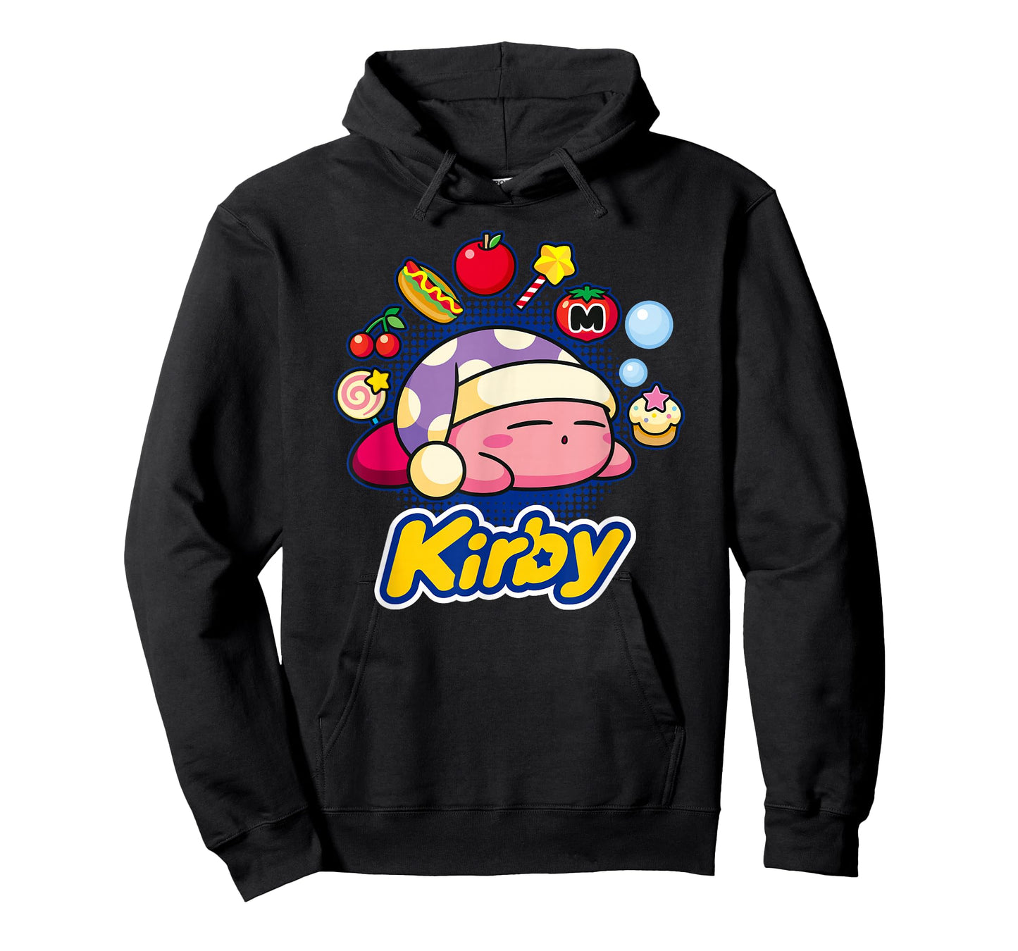 Kirby Sleeping Dreaming About Many Tasty Little Trinkets T-Shirt