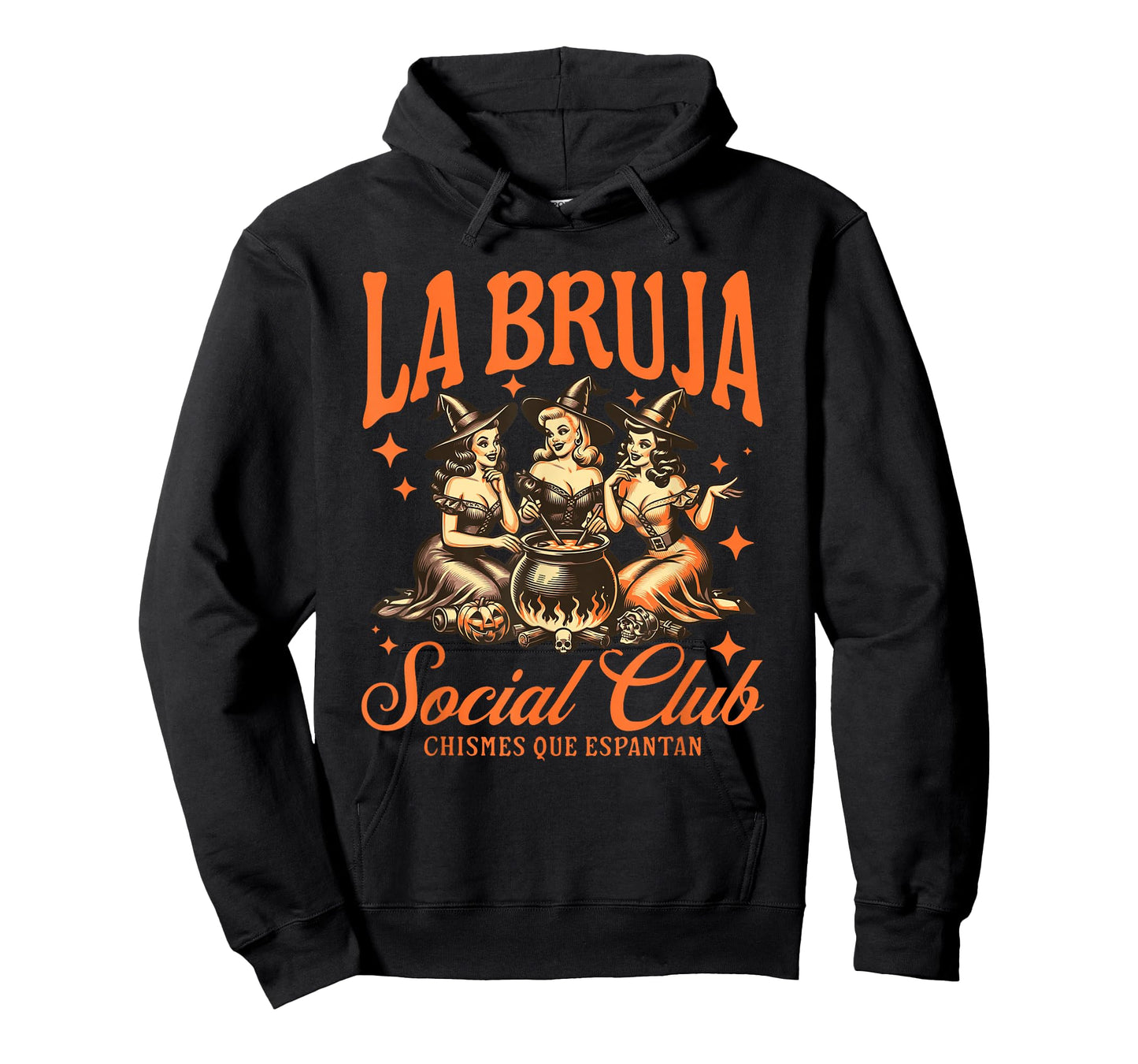 La Bruja Social Club Chismes Que Espantan Witches Halloween T-Shirt