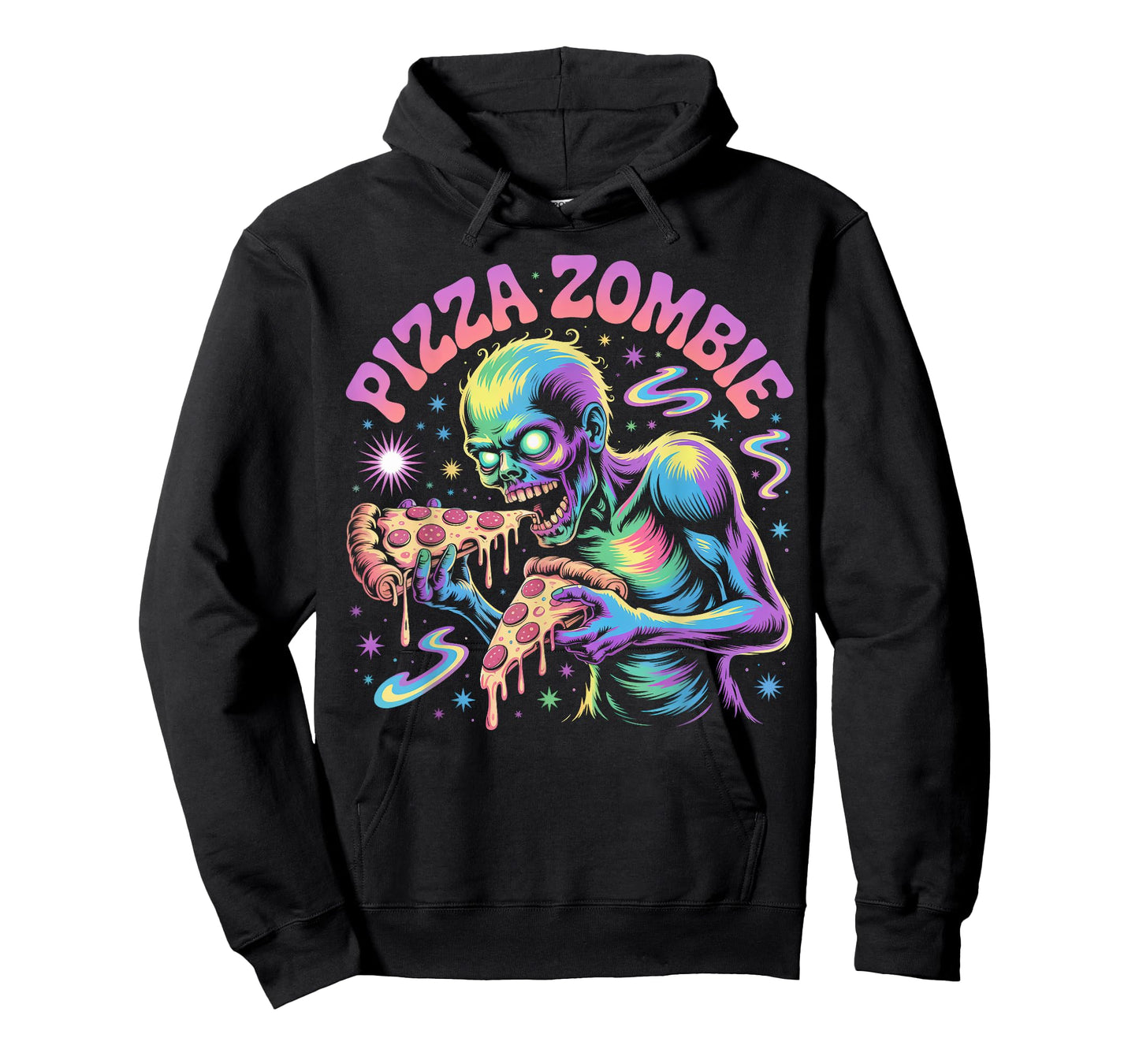 Pizza Zombie Funny Undead Pizza Delivery T-Shirt