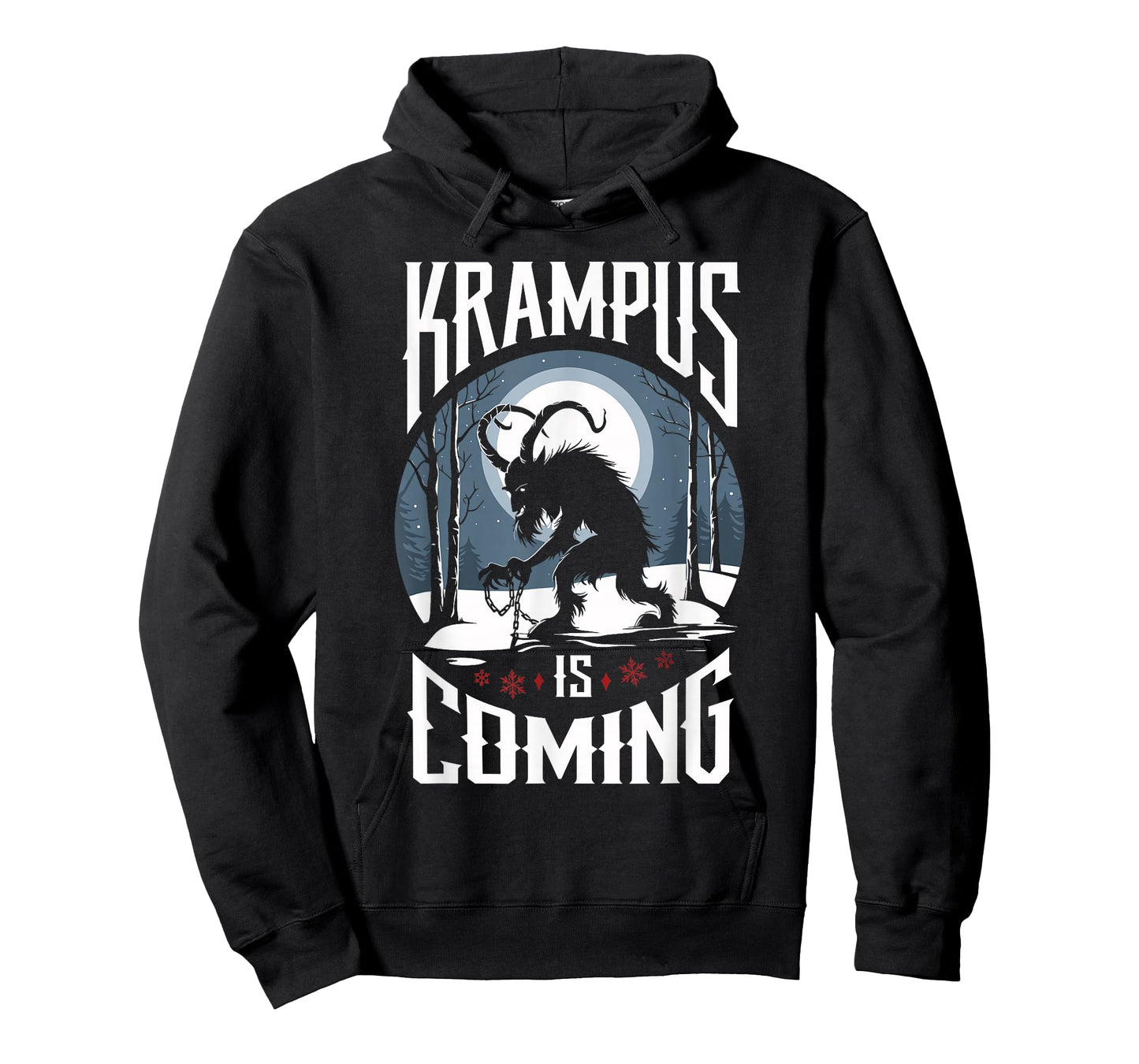Krampusnacht Christmas Monster Krampus Lover Festive Horror T-Shirt
