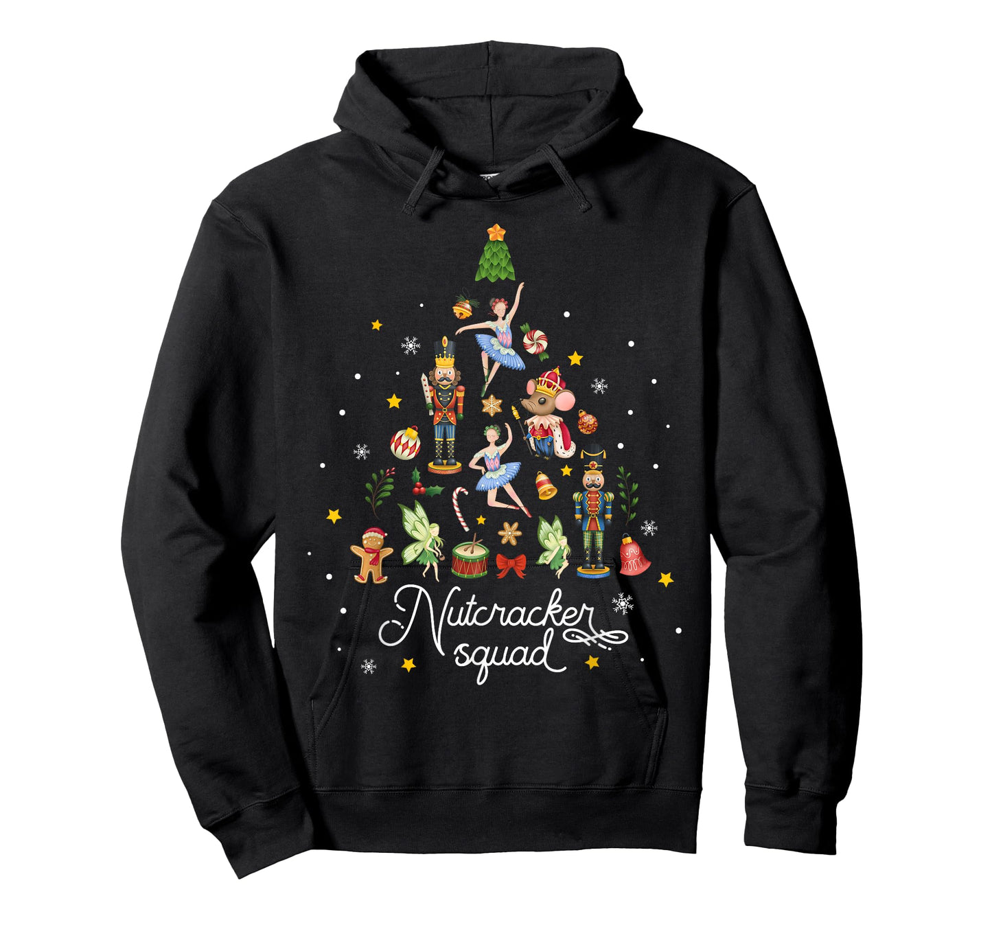 Christmas Nutcracker Squad Ballet Dance Women Kids Girls T-Shirt