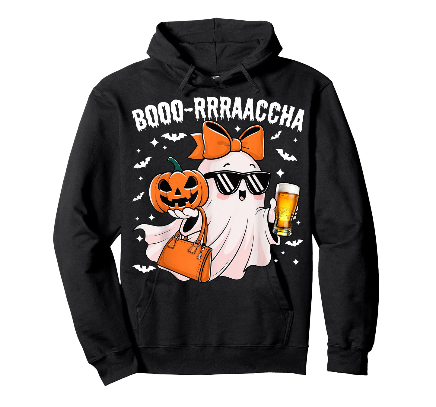 Boo-Racha Halloween Cute Ghost Boo Borracha Funny Men Women T-Shirt