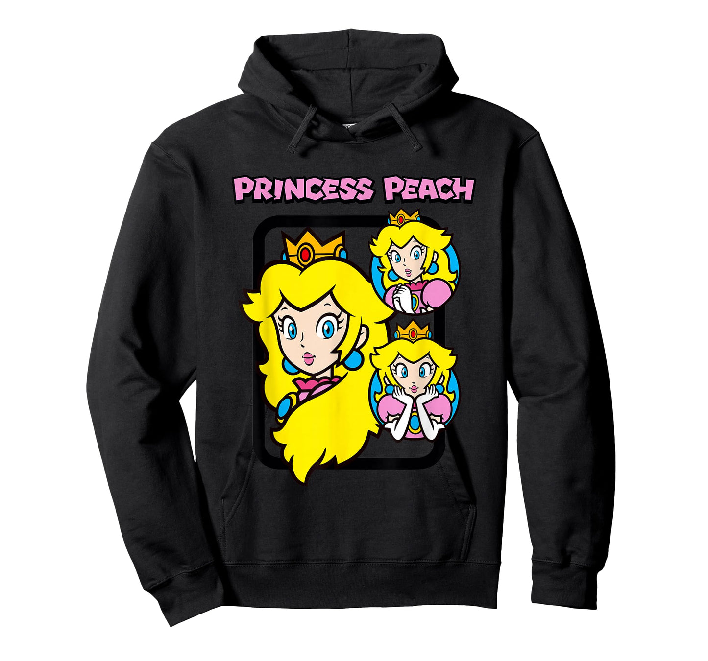 Super Mario Bros Princess Peach Power Up Vintage T-Shirt