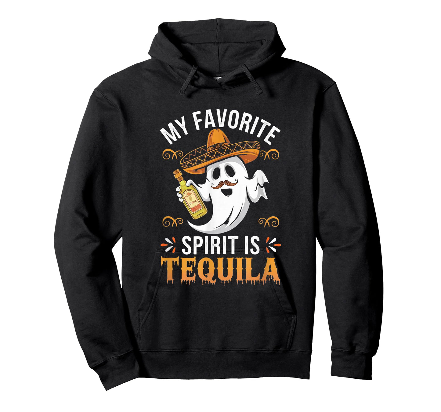 My Favorite Spirit Tequila Funny Halloween T-Shirt