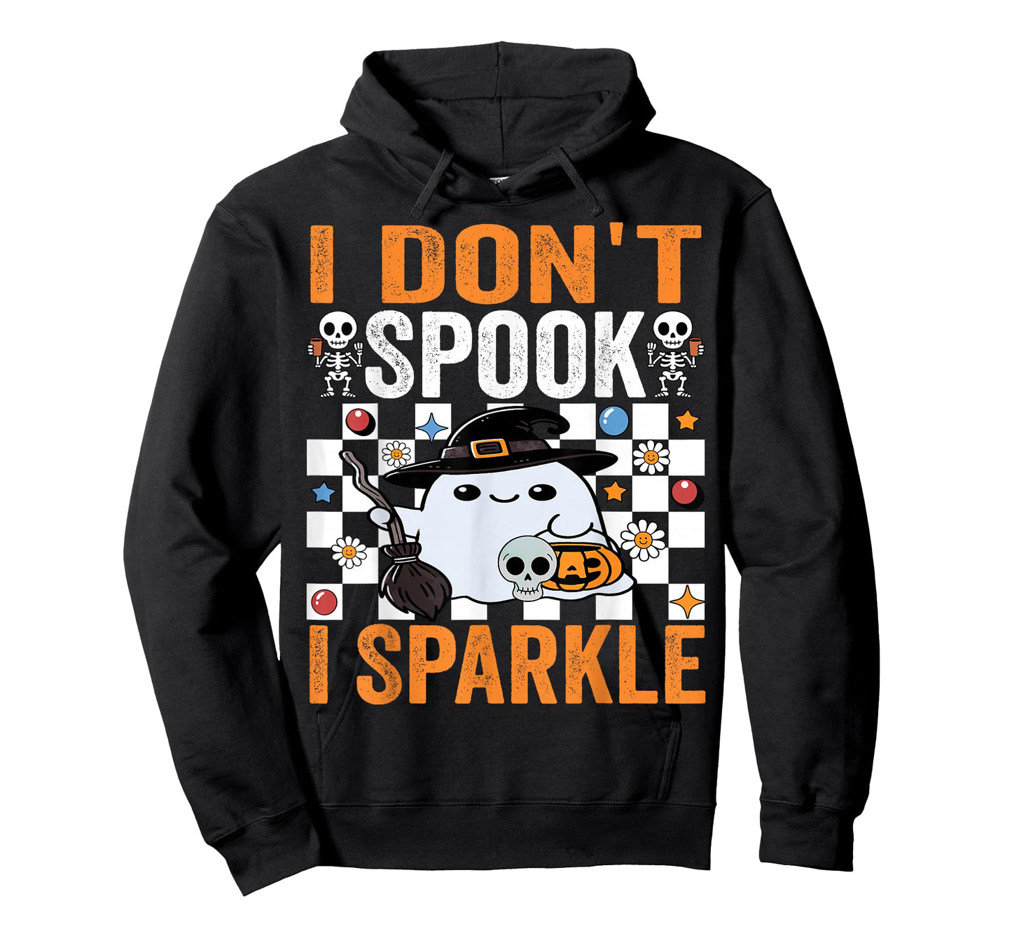 I Don’t Spook I Sparkle Cute Ladies Girls Halloween Apparel T-Shirt