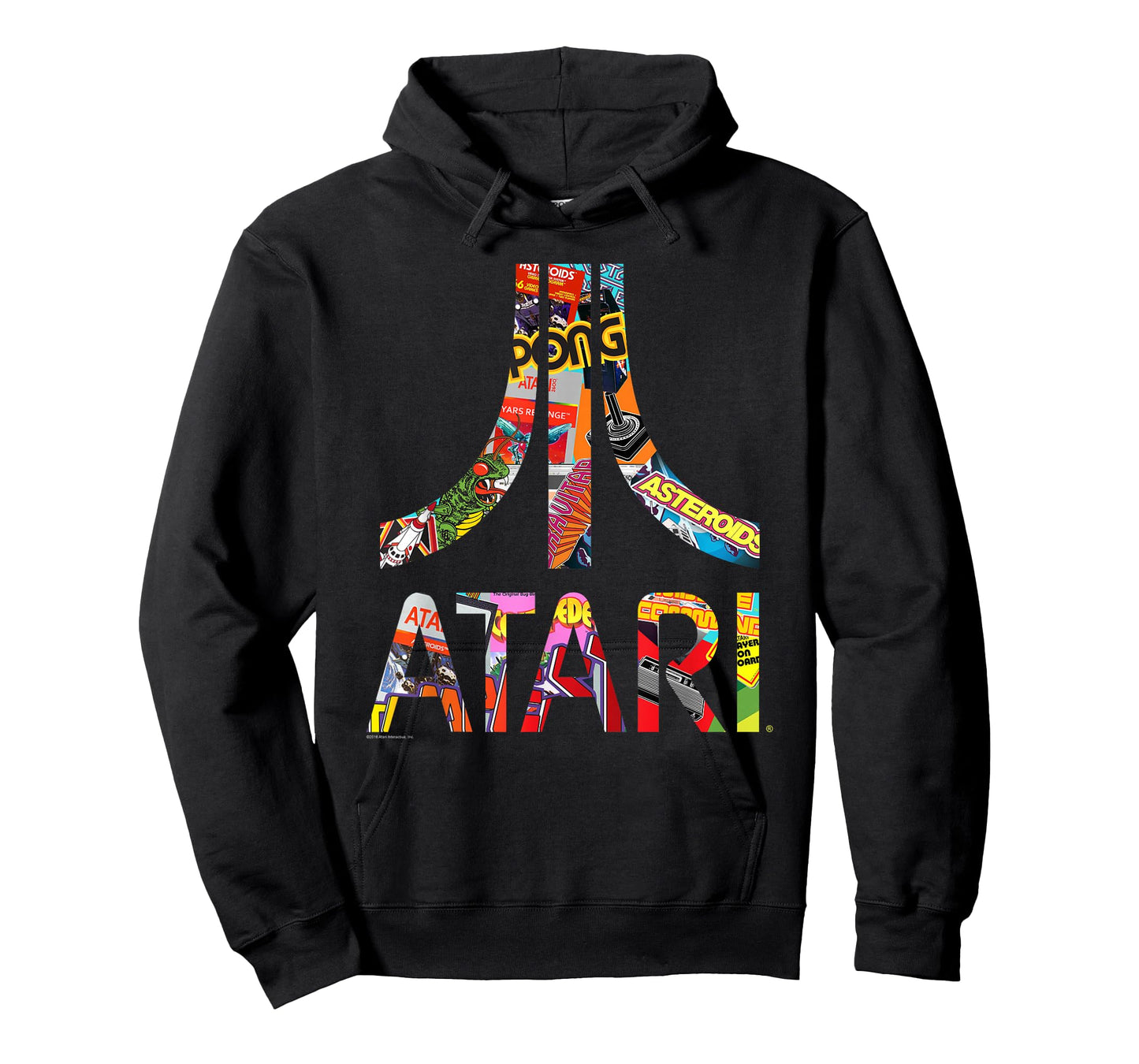 ATARI Classic Video Game Logo Montage T-Shirt
