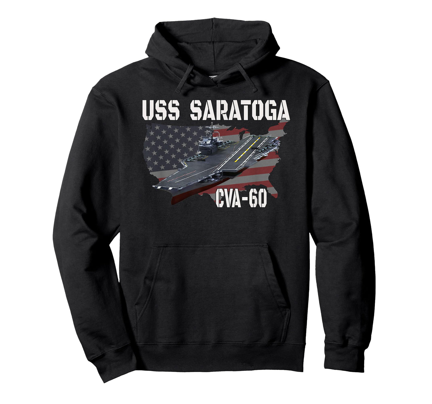 USS Saratoga CVA-60 Aircraft Carrier Veterans Day T-Shirt