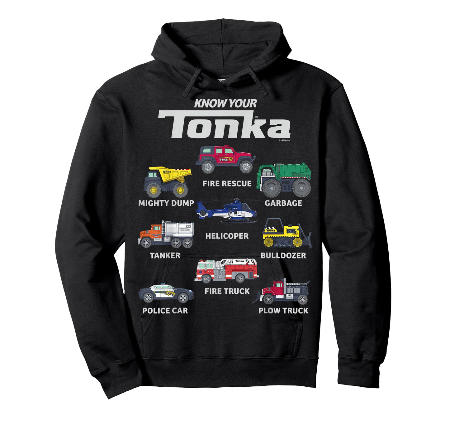 Tonka Know Your Tonka Trucks Vehicle Textbook T-Shirt