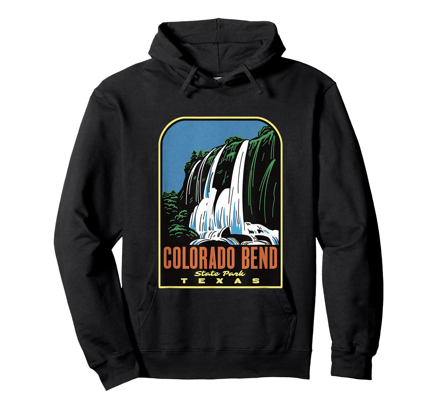 Colorado Bend State Park Texas Retro T-Shirt