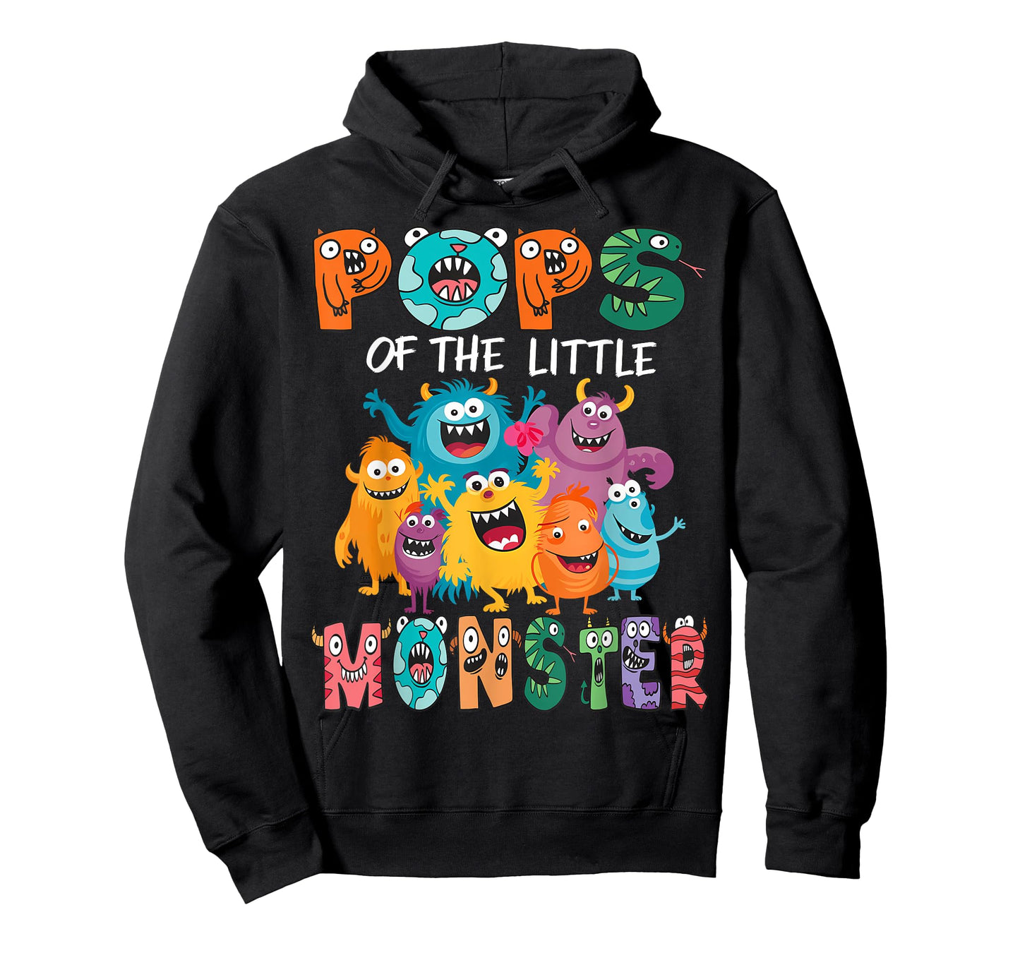 Pops Of The Little Monster Kids 1St Birthday Party T-Shirt