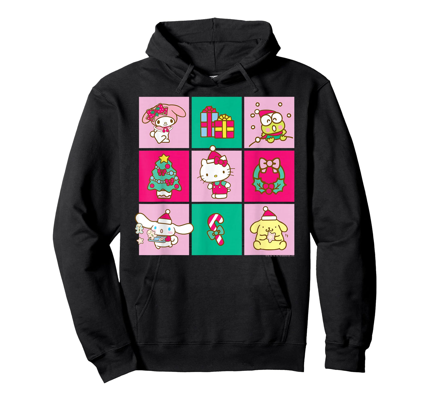 Hello Sanrio Friends Christmas Time Tee Shirt T-Shirt