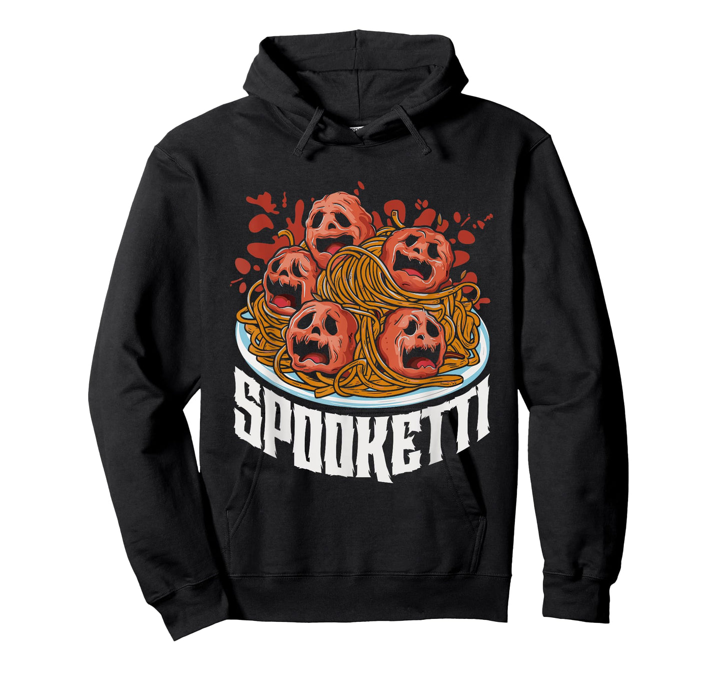Funny Spooketti Halloween Costume Spaghetti T-Shirt