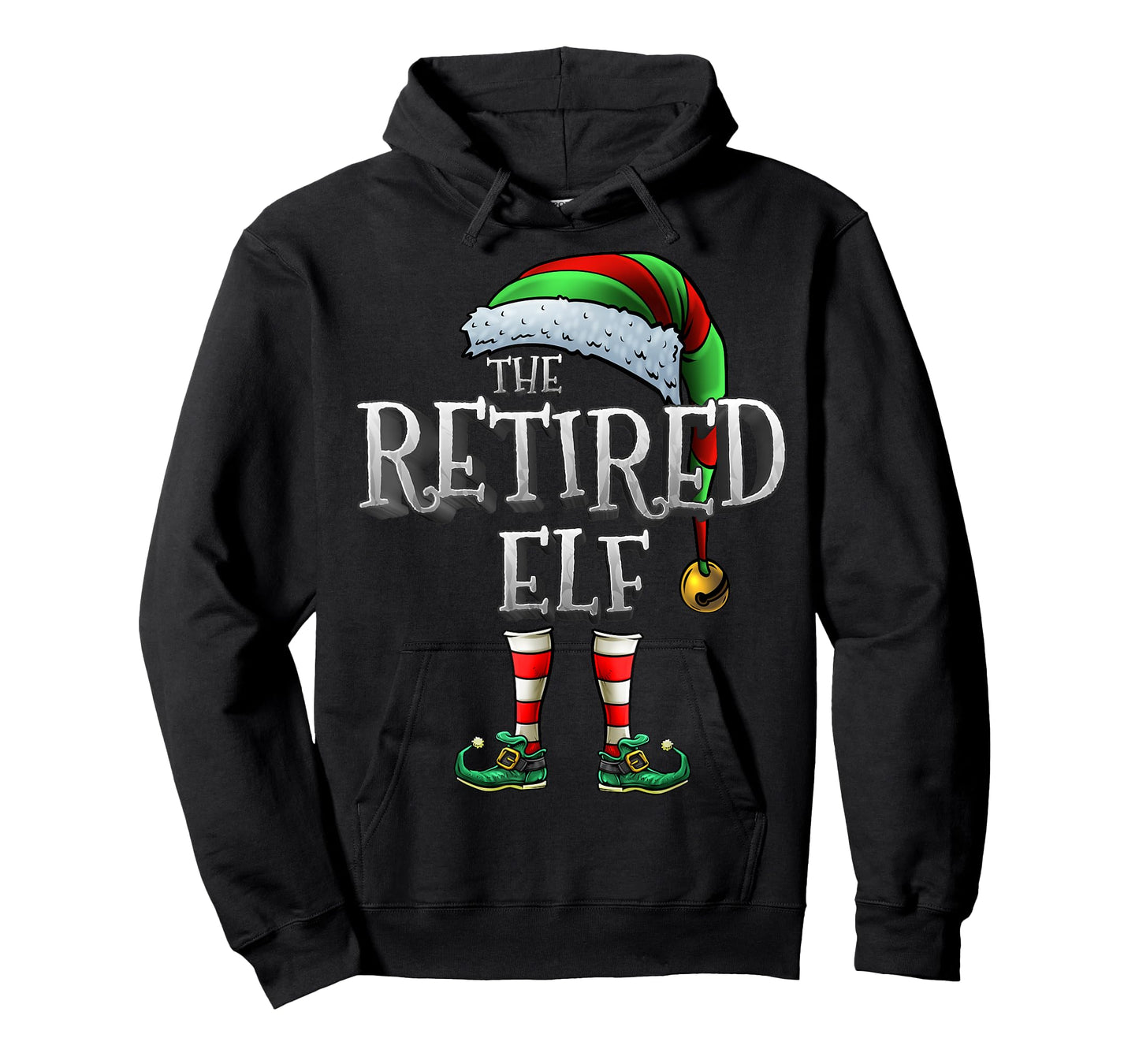The Retired Elf Shirt Matching Family Retired Christmas Elf T-Shirt