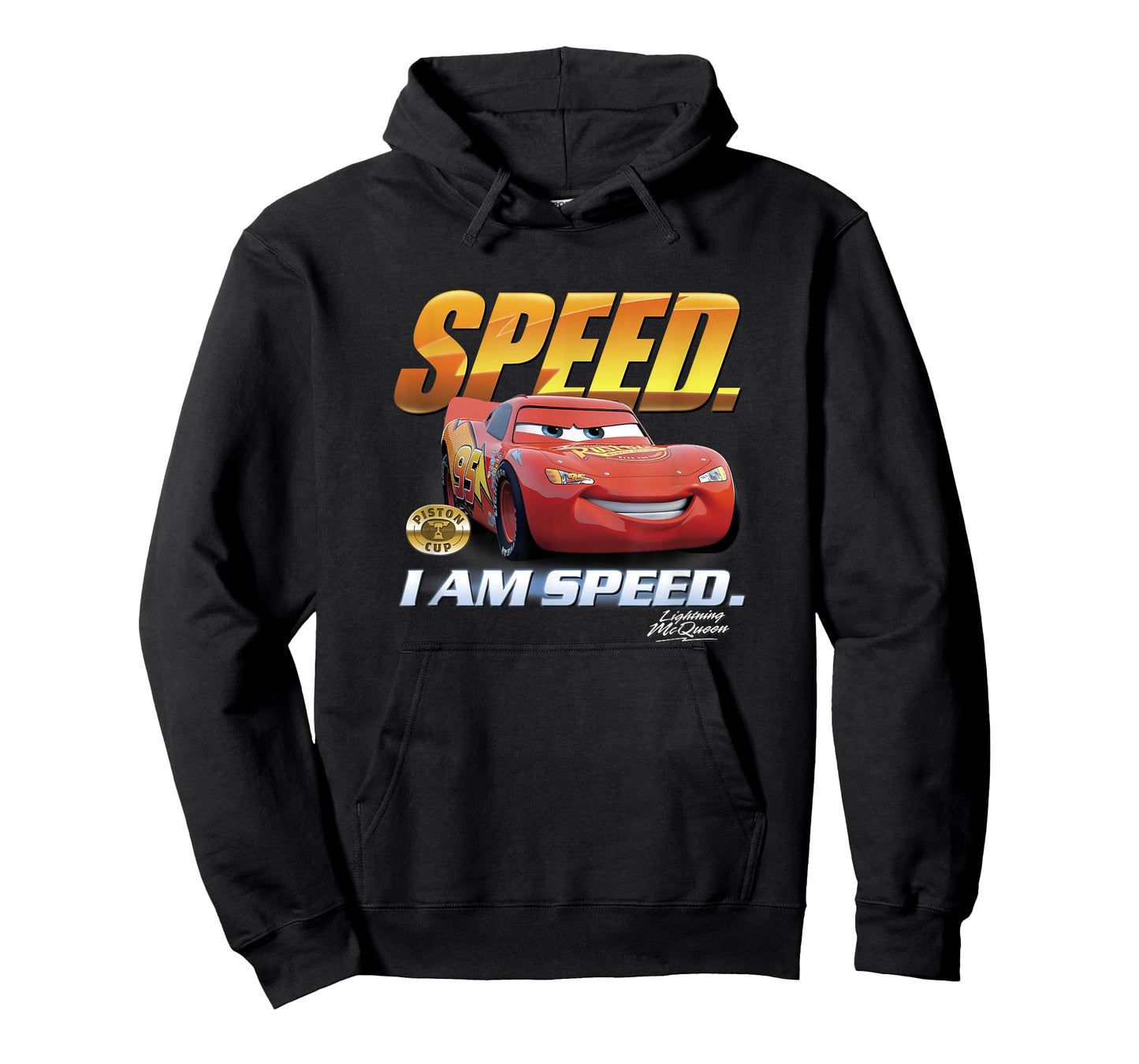 Disney Pixar Cars Lightning McQueen Speed I Am Speed T-Shirt