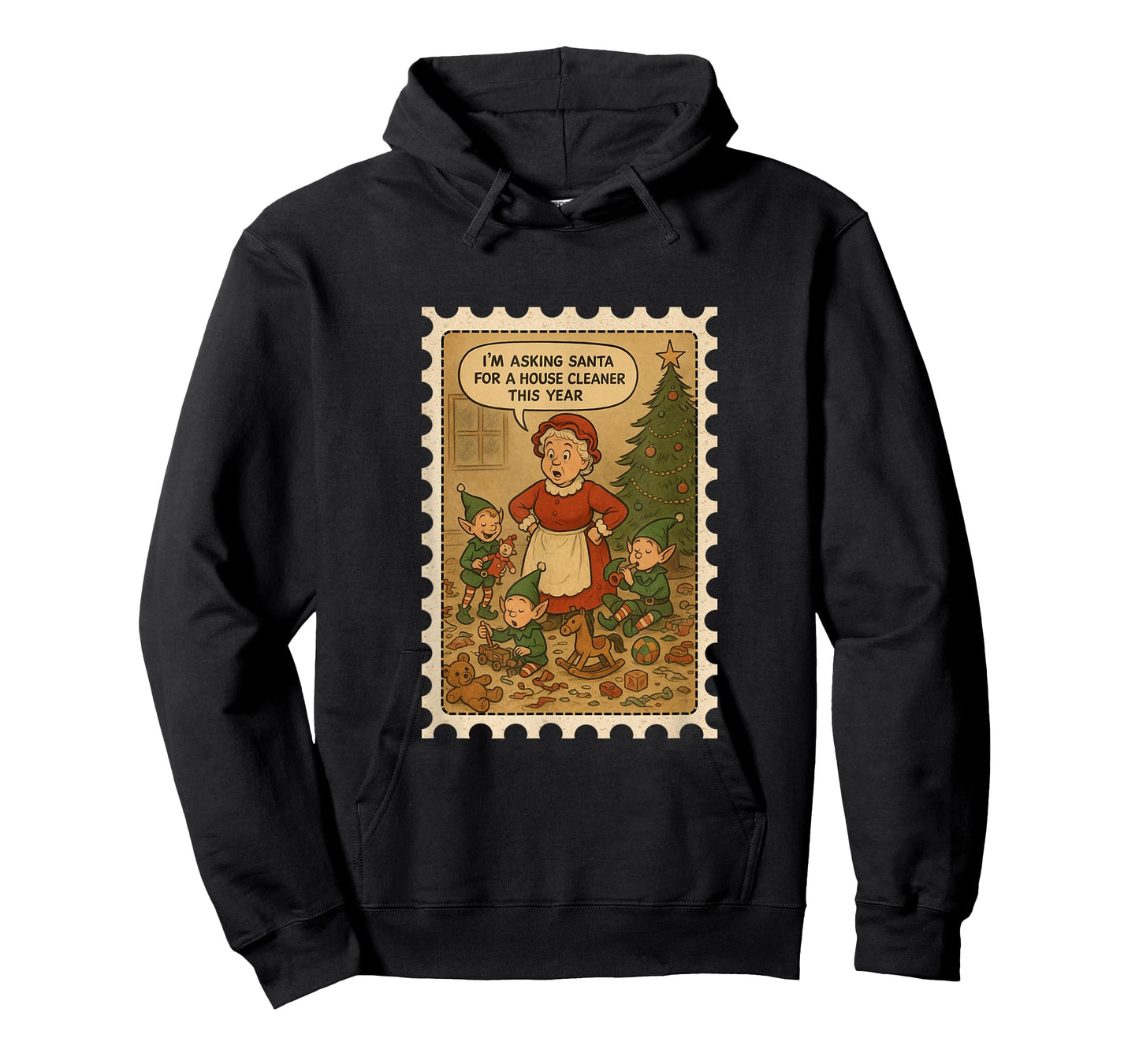 Messy Elves Christmas T-Shirt