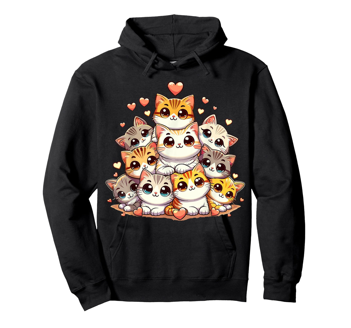 Cute Cats Anime Cat Kawaii T-Shirt