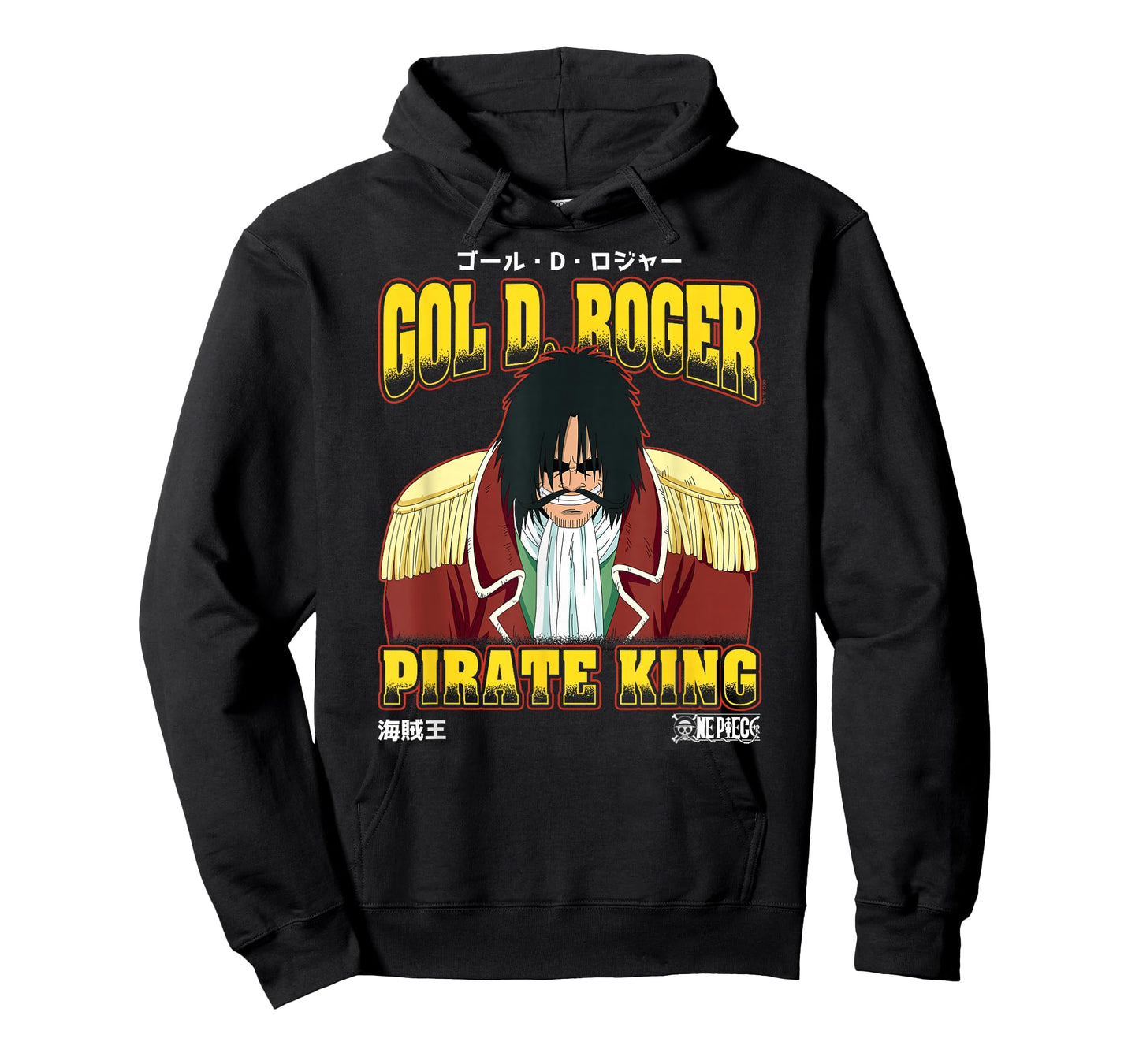One Piece Anime Gol D. Roger Pirate King Portrait T-Shirt