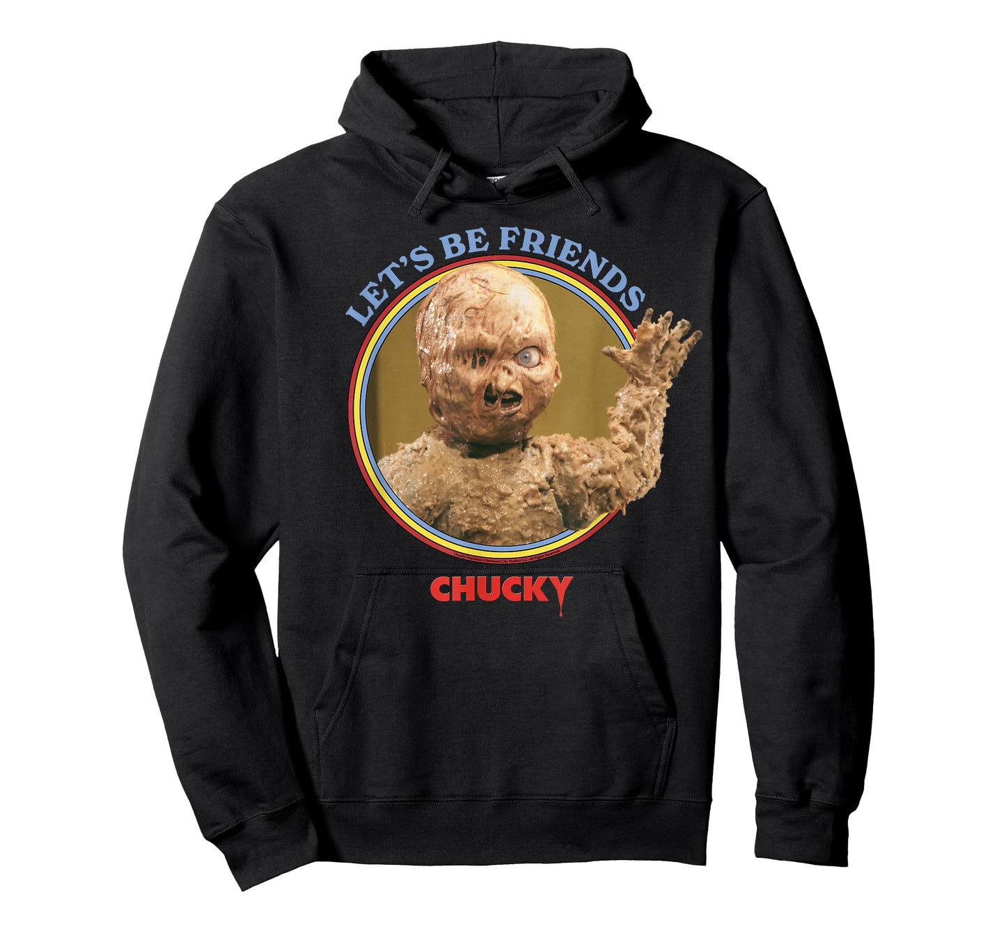 Chucky Let’s Be Friends Melting T-Shirt