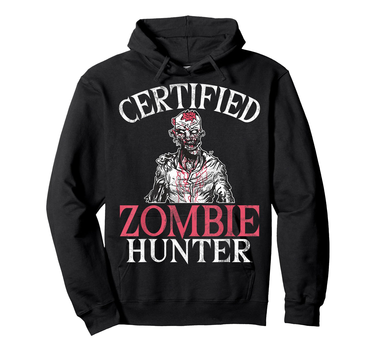 Certified Zombie Hunter Zombie T-Shirt