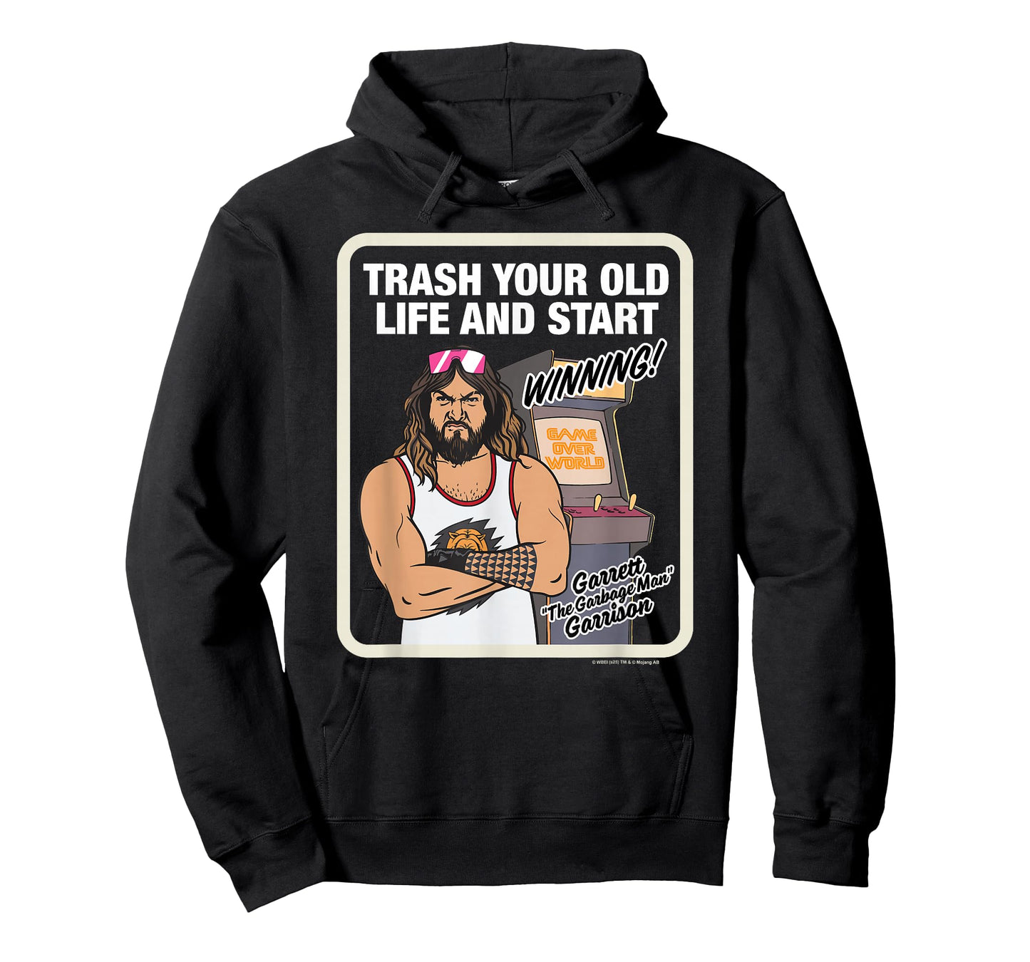 A Minecraft Movie Trash Your Old Life And Start Winning! T-Shirt