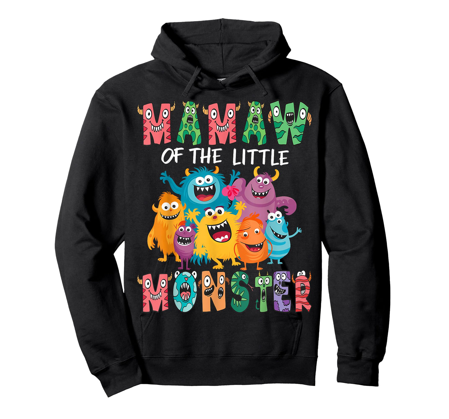 Mamaw Of The Little Monster Kids 1St Birthday Party T-Shirt