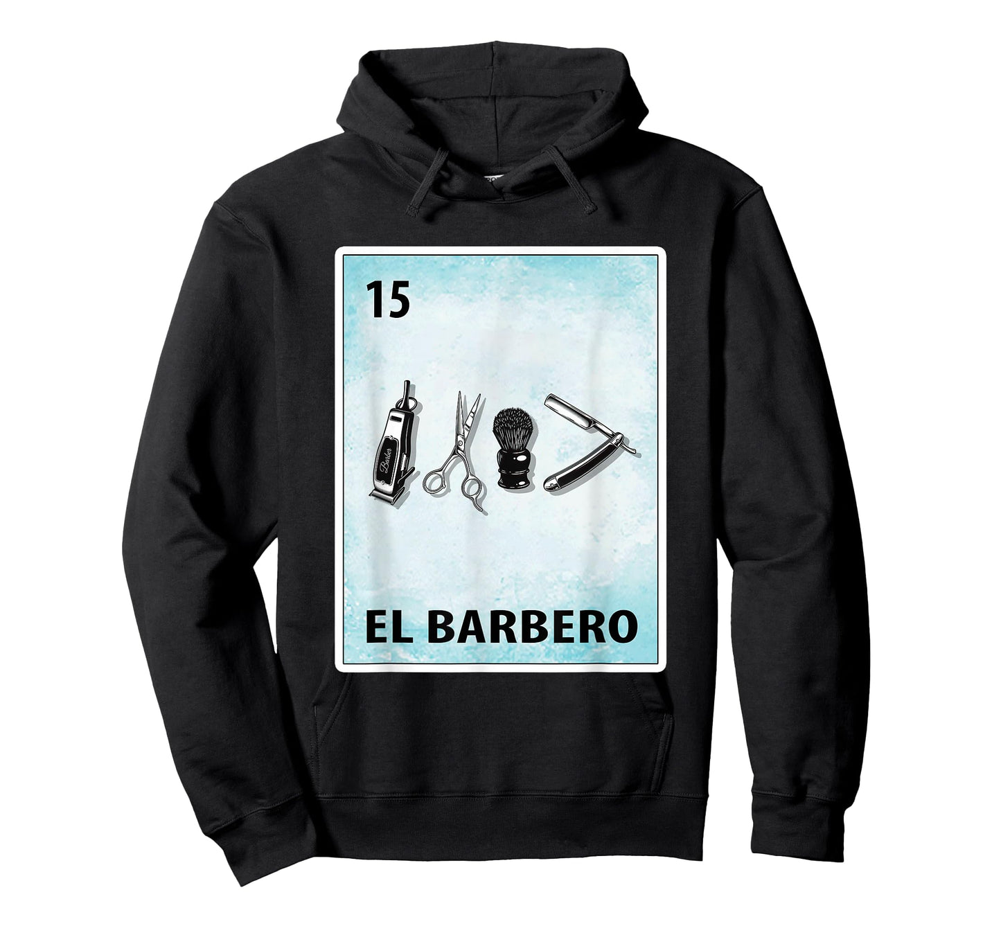 El Barbero Mexican Barber Cards T-Shirt