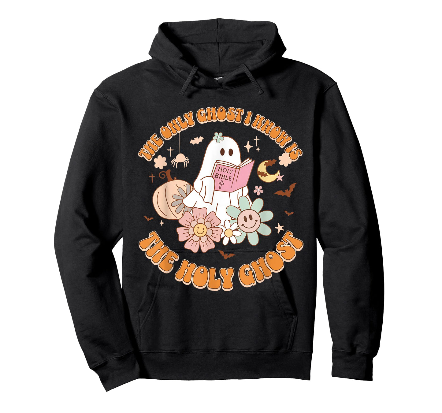 The Only Ghost I Know Is The Holy Ghost Funny Halloween T-Shirt