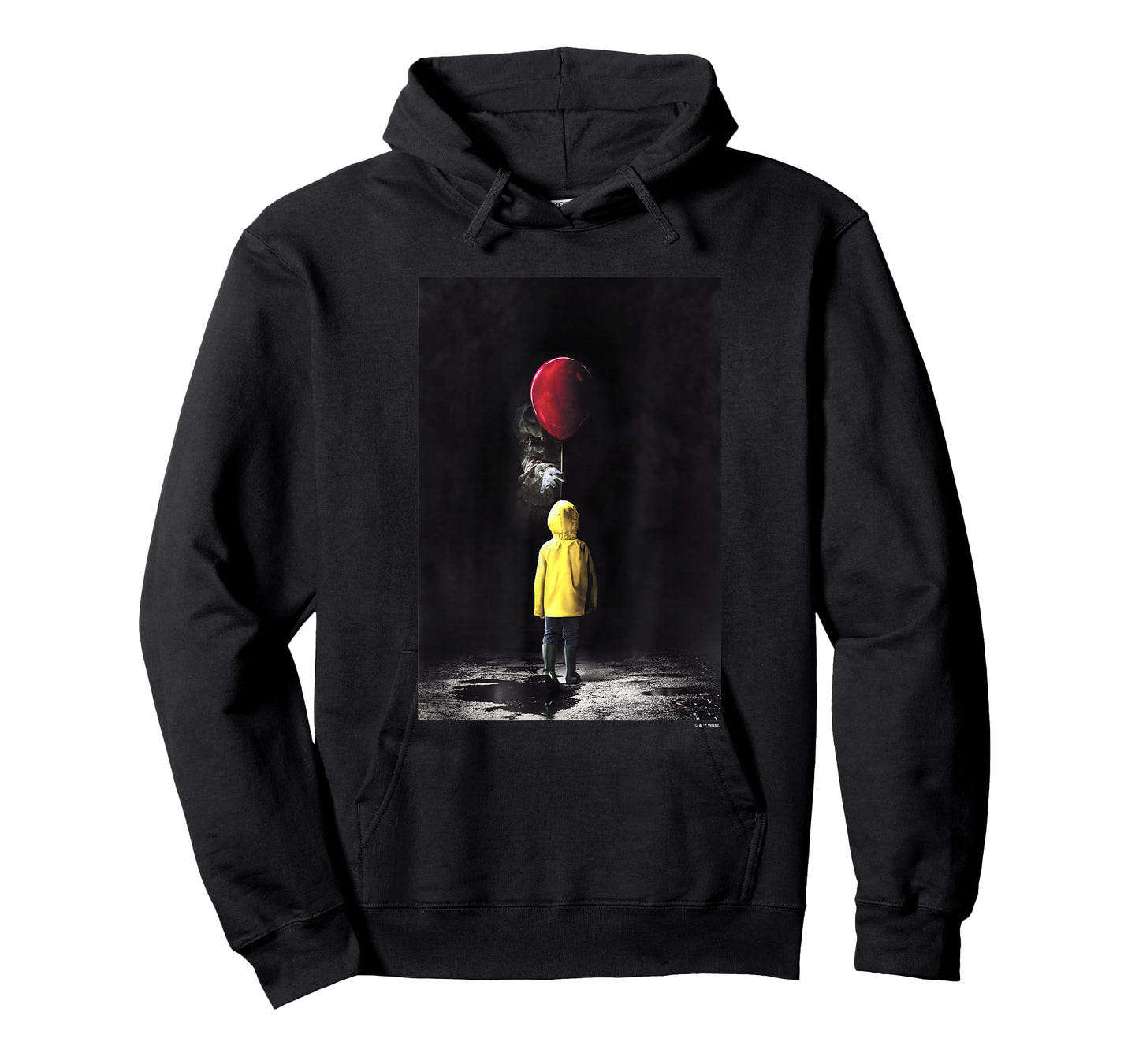 It Pennywise & Georgie Red Balloon Iconic Movie Poster T-Shirt
