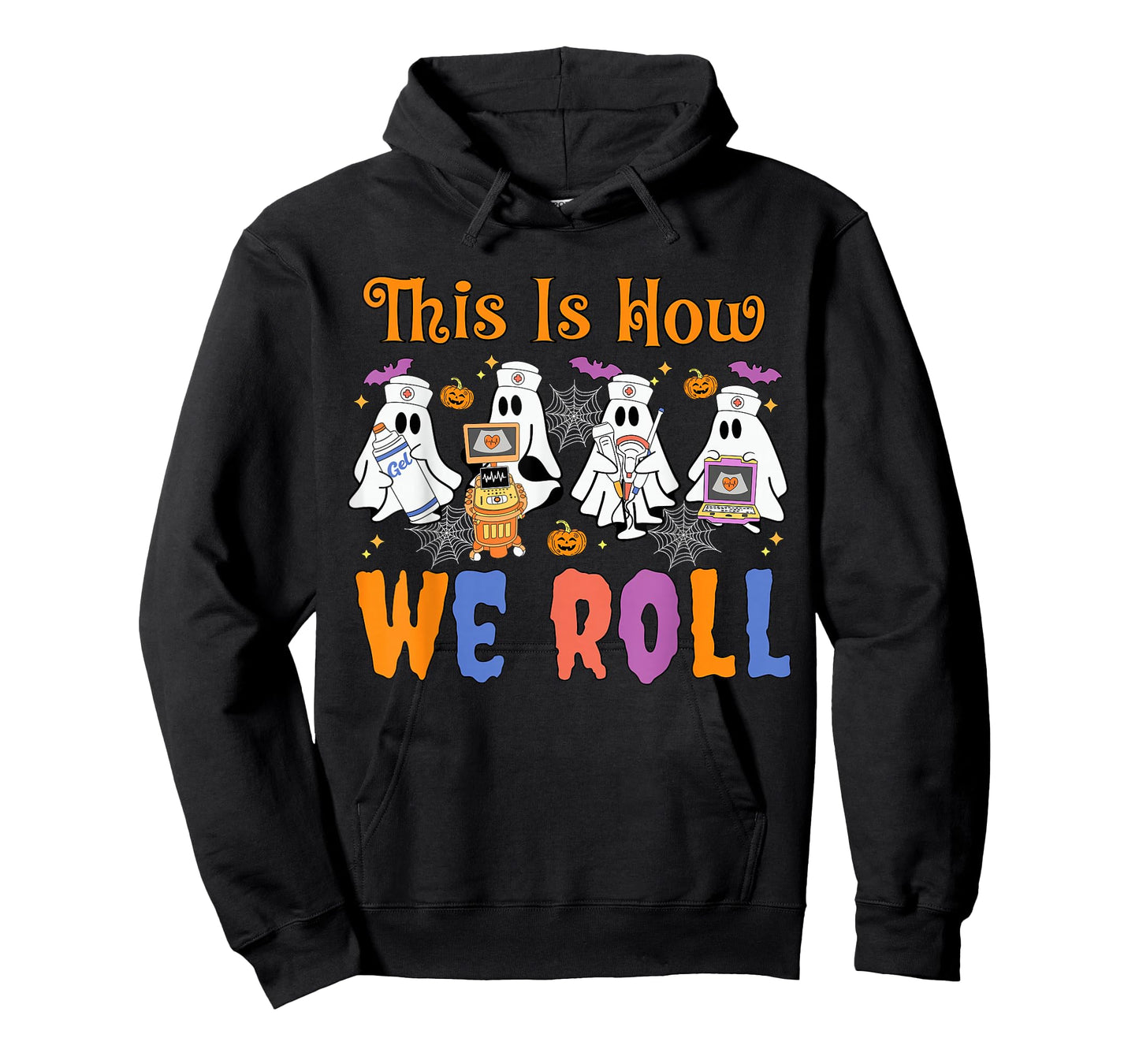 This Is How We Roll Sonographer Halloween Ultrasound Tech T-Shirt