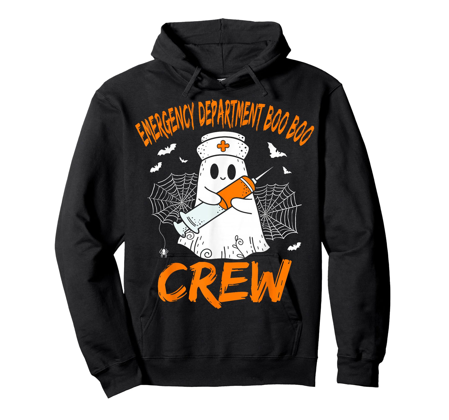 Emergency Department Boo Crew Ghost ER Nurse Halloween T-Shirt