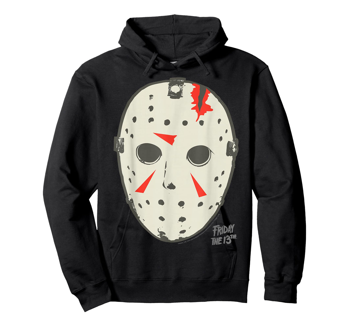Friday The 13th Jason Damaged Mask T-Shirt