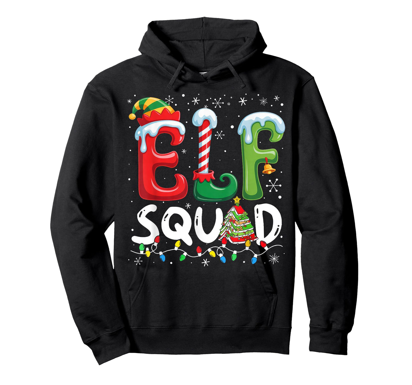 ELF Squad Funny Christmas ELF Student Teacher Men Women Kids T-Shirt