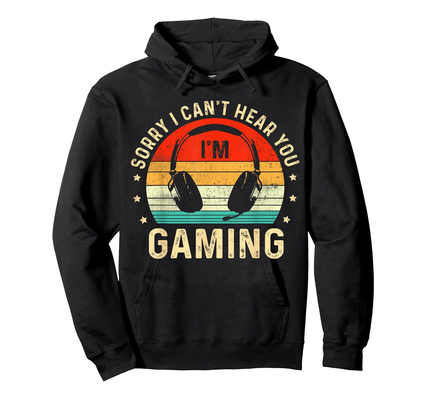 Sorry I Can't Hear You I'm Gaming Funny Gamer Boys Teens Men T-Shirt