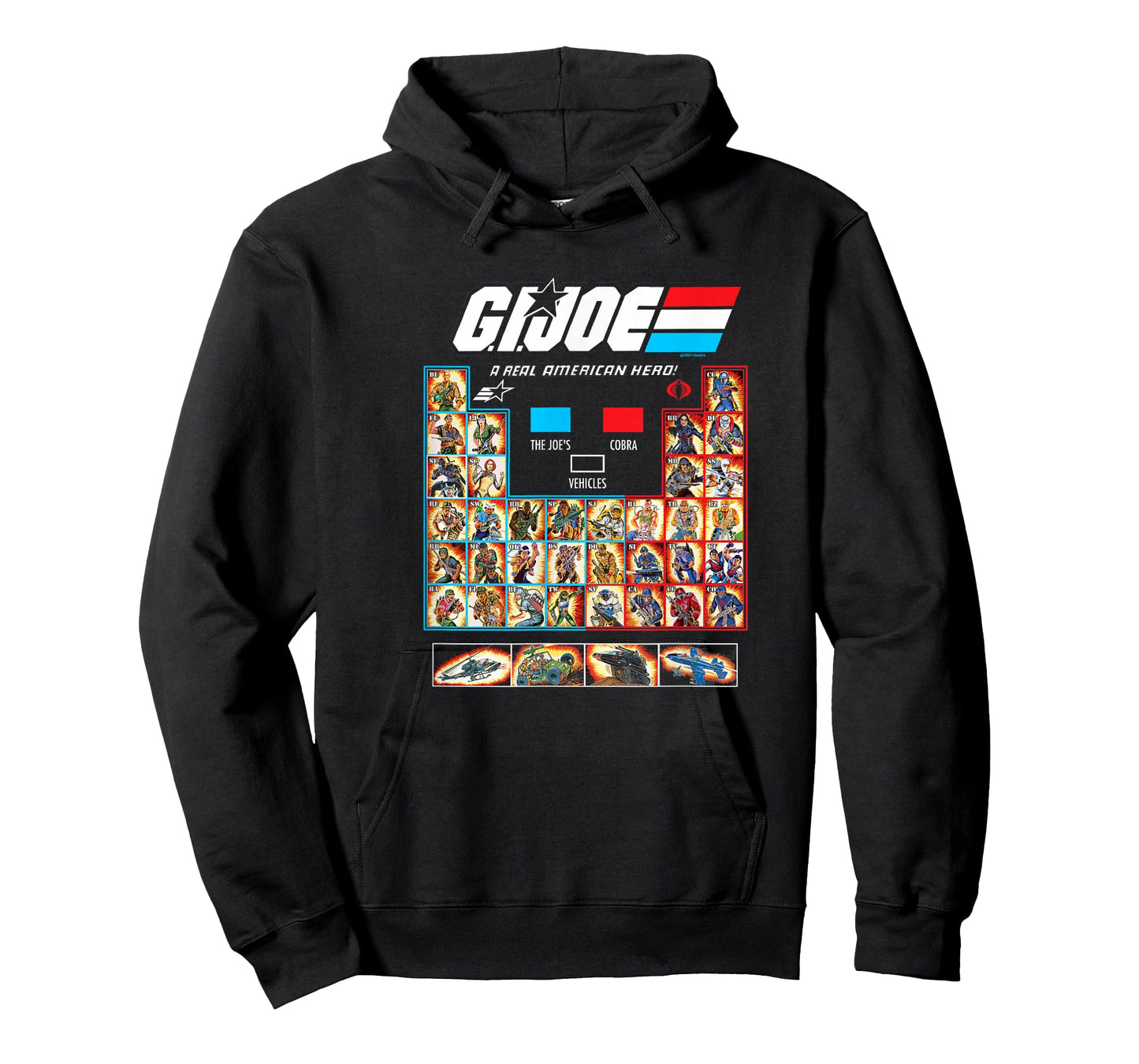 G.I. Joe Group Shot Periodic Roll Call T-Shirt