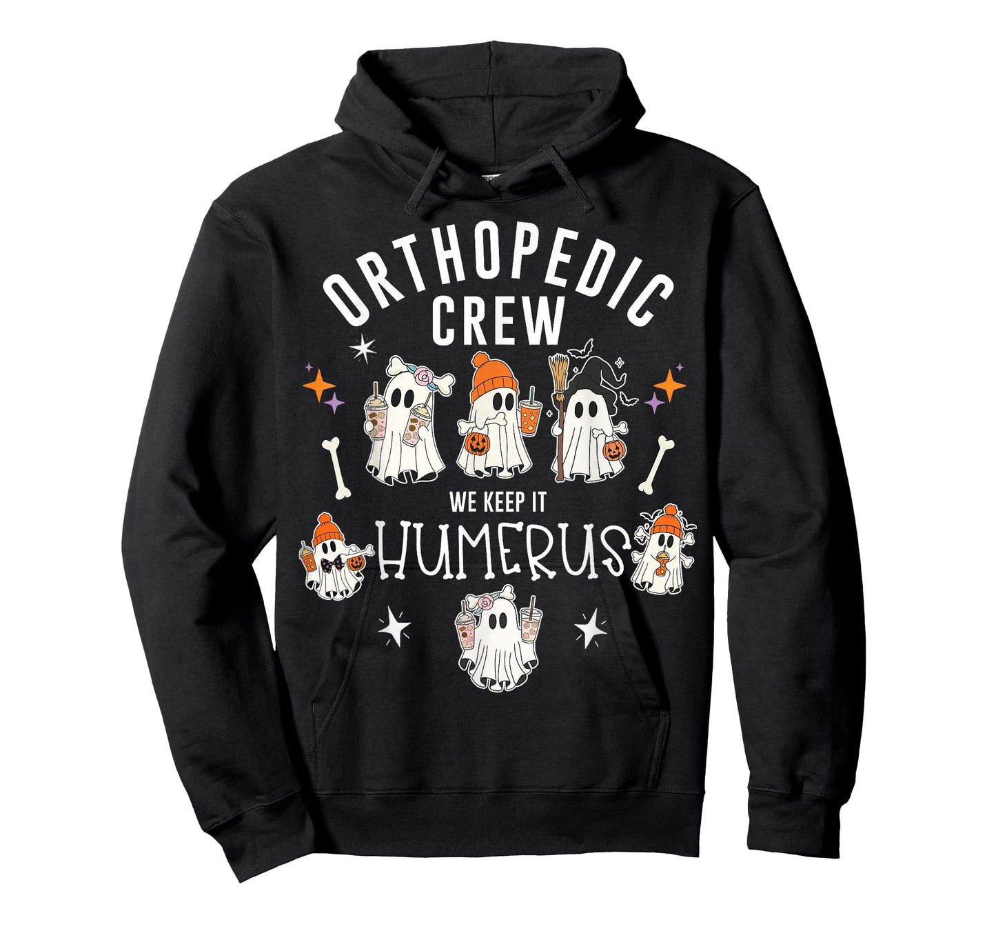 Orthopedic Crew We Keep It Humerus Radiology Ghost Halloween T-Shirt