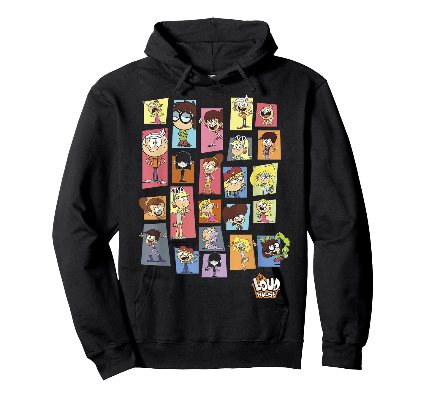 The Loud House Colorful Panels Logo T-Shirt