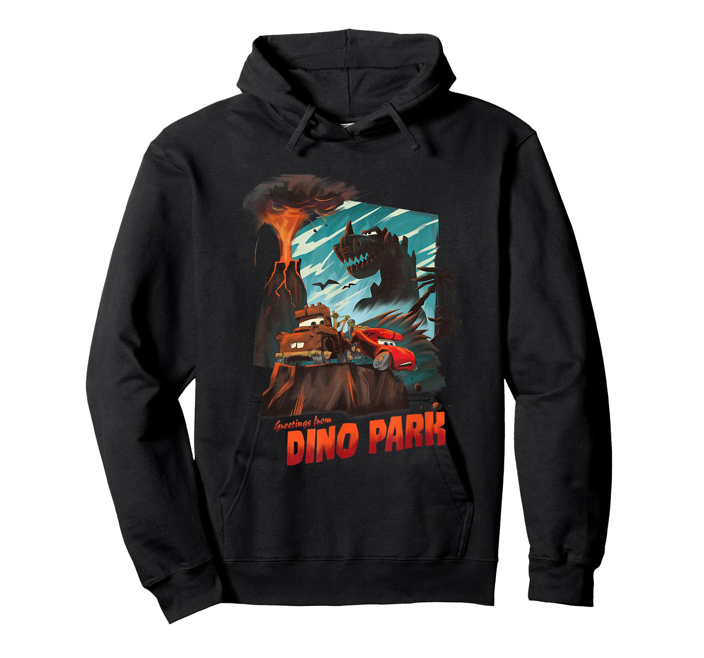 Disney Pixar Cars on the Road Greetings from Dino Park T-Shirt