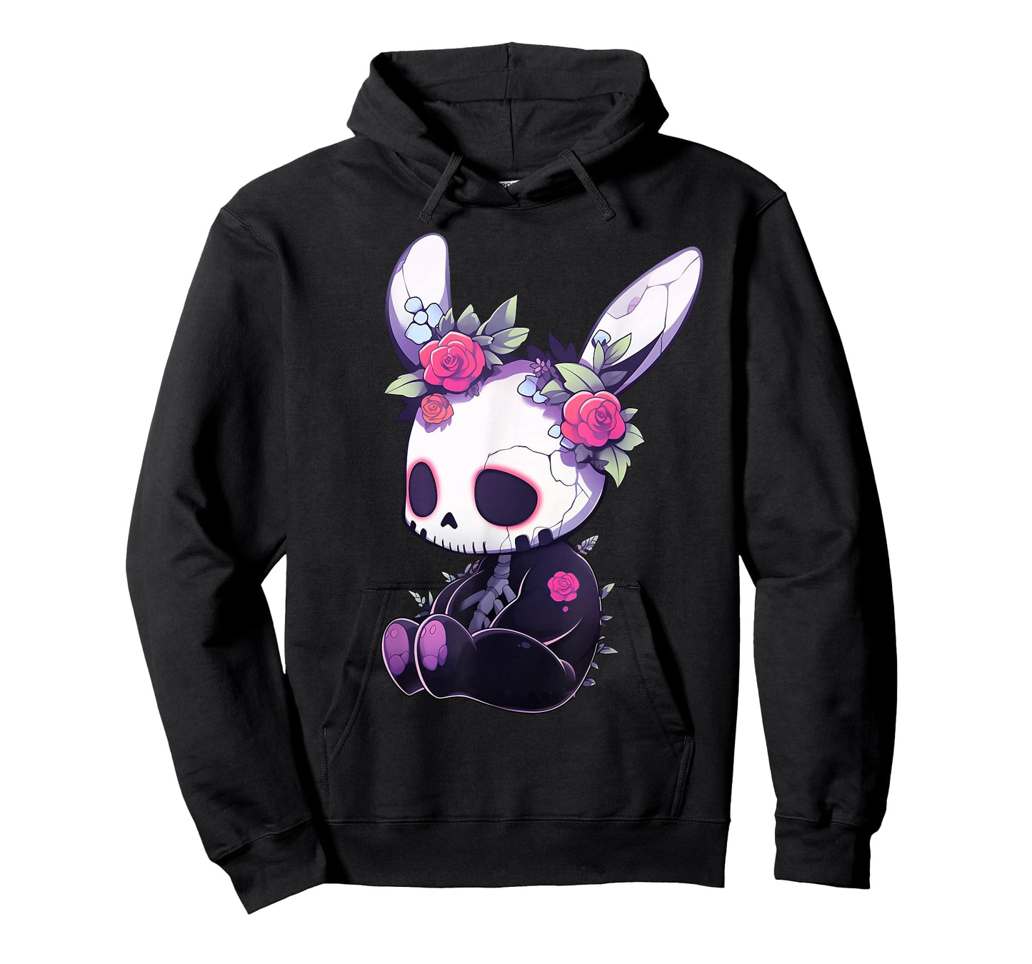 Goth Bunny Gothic Outfit Cute E-Girl Kawaii Rabbit Grunge T-Shirt